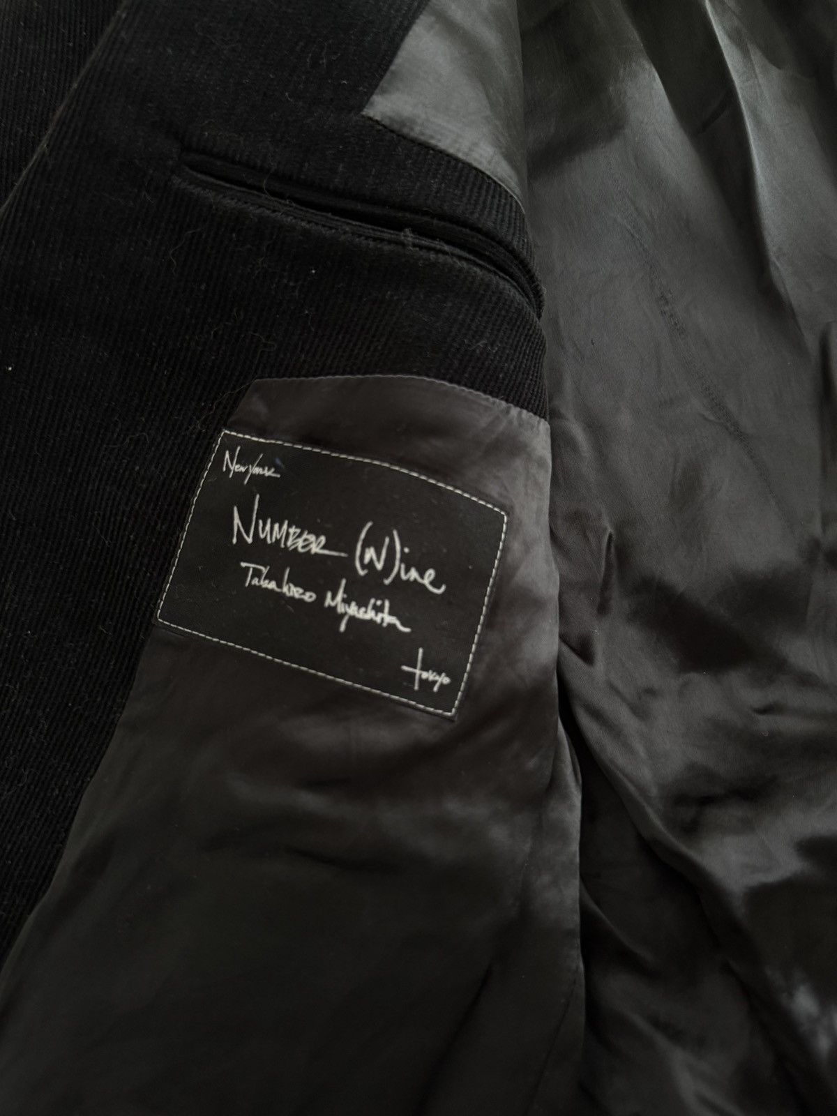Number (N)ine Corduroy Blazer Size 44R - 3 Thumbnail