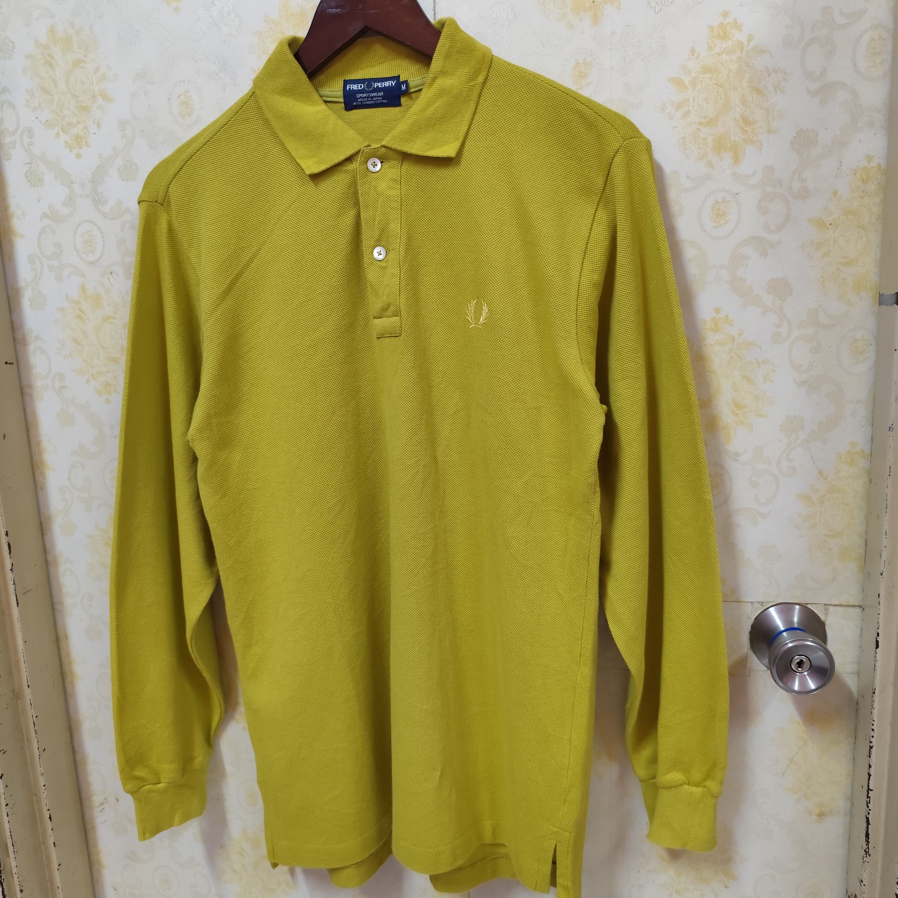 Fred Perry × Vintage 🇯🇵VINTAGE FRED PERRY LONG SLEEVE SHIRT MADE IN JAPAN Size US M / EU 48-50 / 2 - 3 Thumbnail