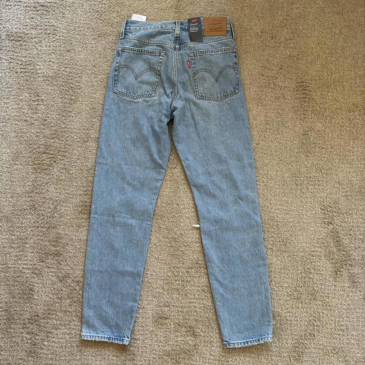 Levi's Brand New Levis Wedgie Blue Size 24" / US 00 / IT 34 - 2 Thumbnail