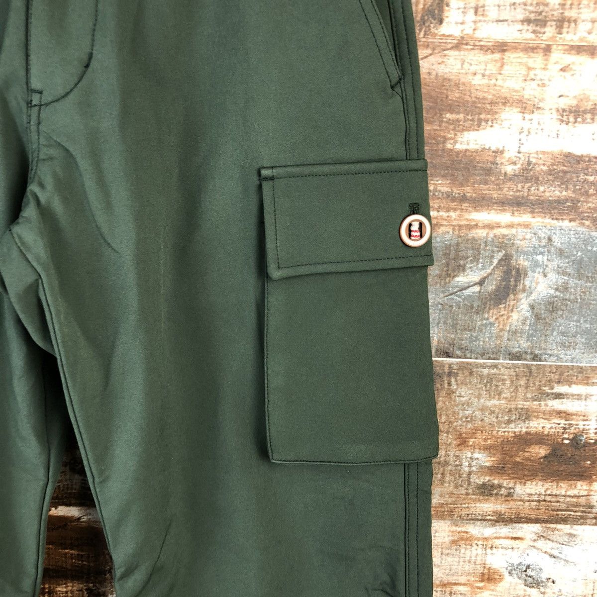 Japanese Brand Kurasufuku workwear Green Cargo Multipocket Pants #A2557 Size US 27 - 10 Thumbnail