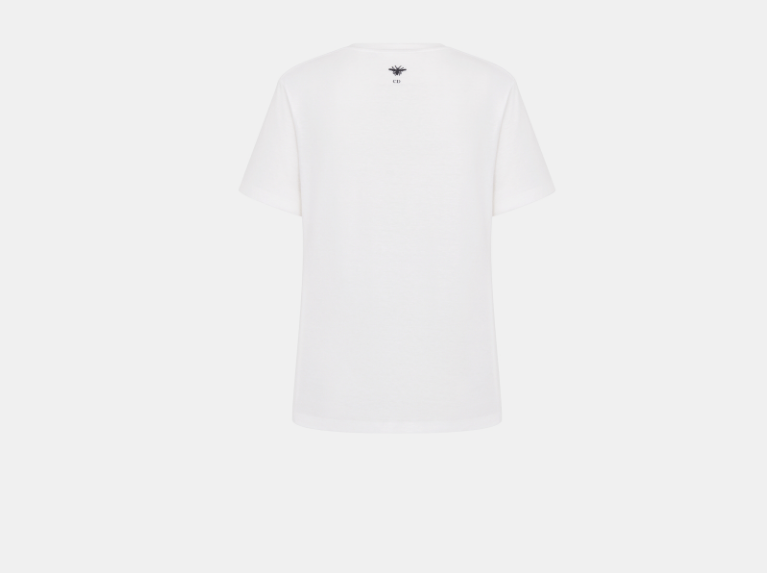 Dior o1w1db10326 513T09 T-Shirt in White/Black Size XL / US 12-14 / IT 48-50 - 2 Thumbnail