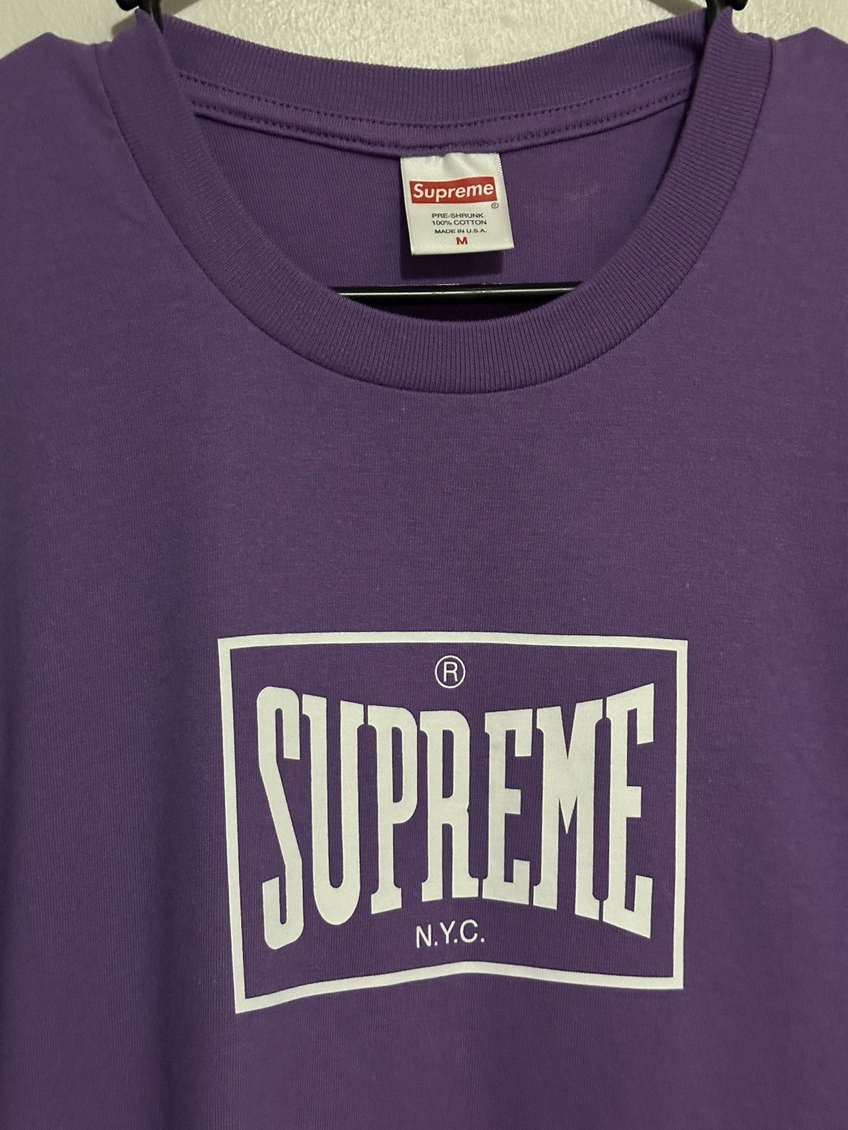 Supreme Supreme Warm Up Tee Size US M / EU 48-50 / 2 - 2 Thumbnail
