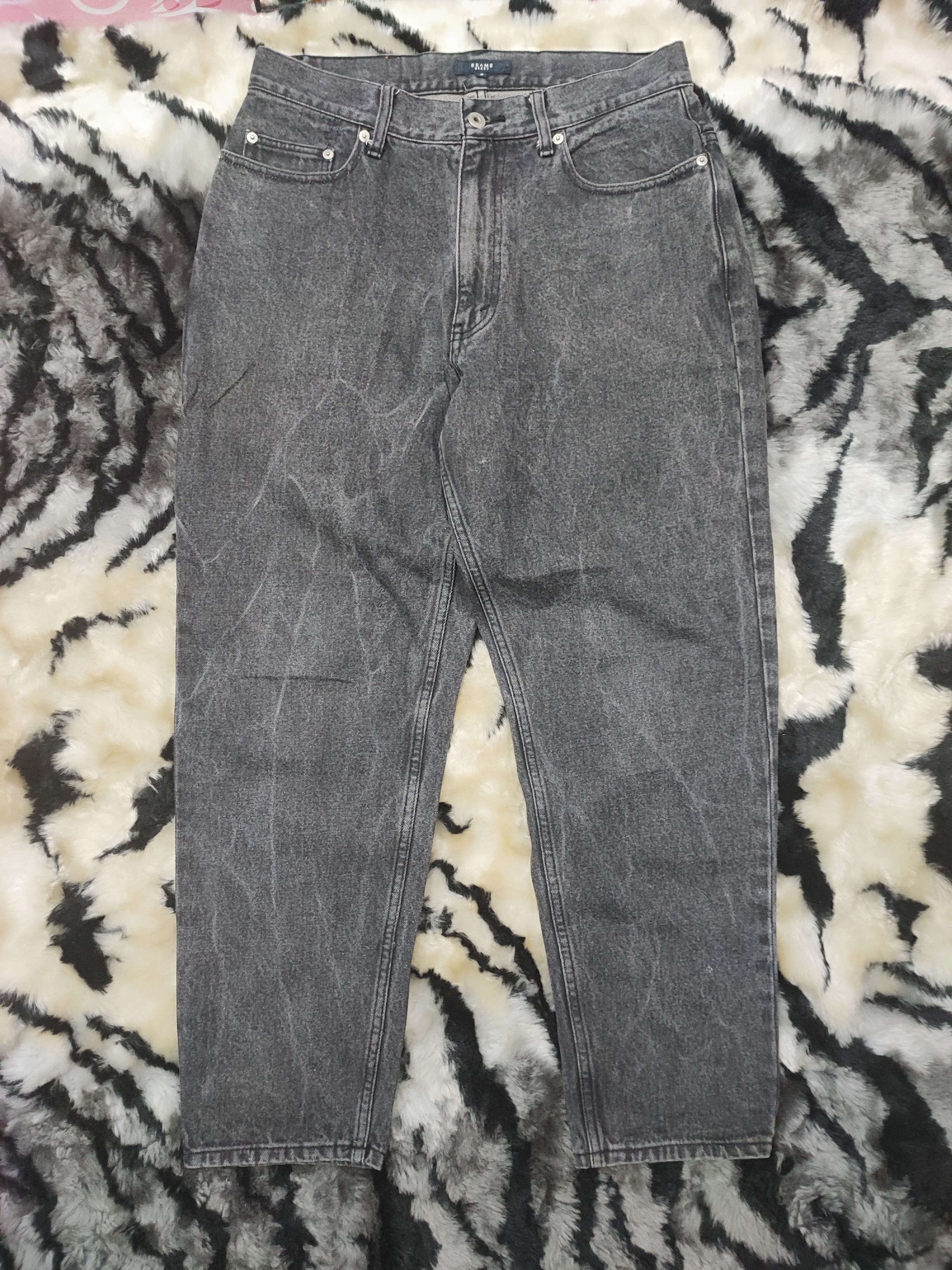 Beams Plus Beams Heart Black Jeans Distressed Grunge Erd Size US 31 - 2 Thumbnail