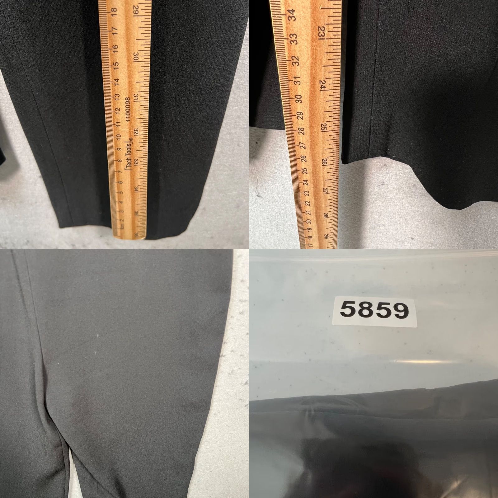 Vintage Babaton Womens Jumpsuit Sleeveless Black Size 2 Fitted Size 26" / US 2 / IT 38 - 8 Thumbnail