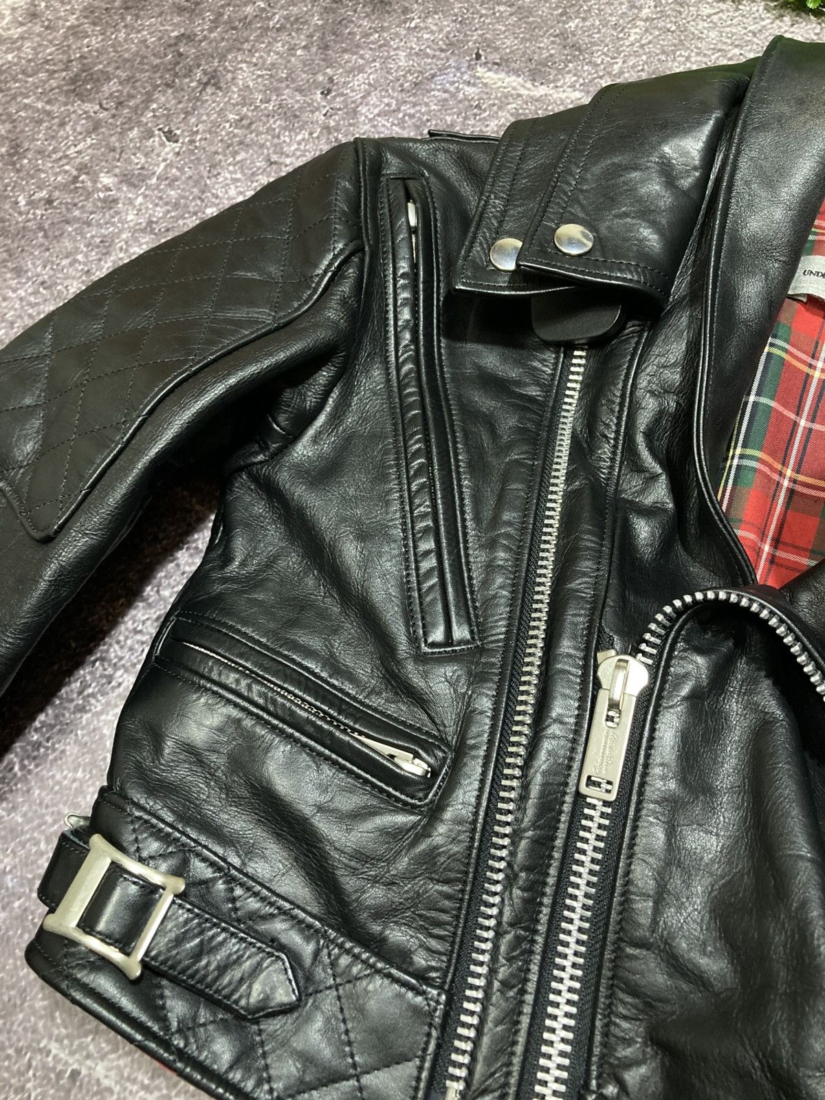Undercover Undercover Leather Biker Jacket Style Punk Vivienne Westwood Size S / US 4 / IT 40 - 5 Thumbnail