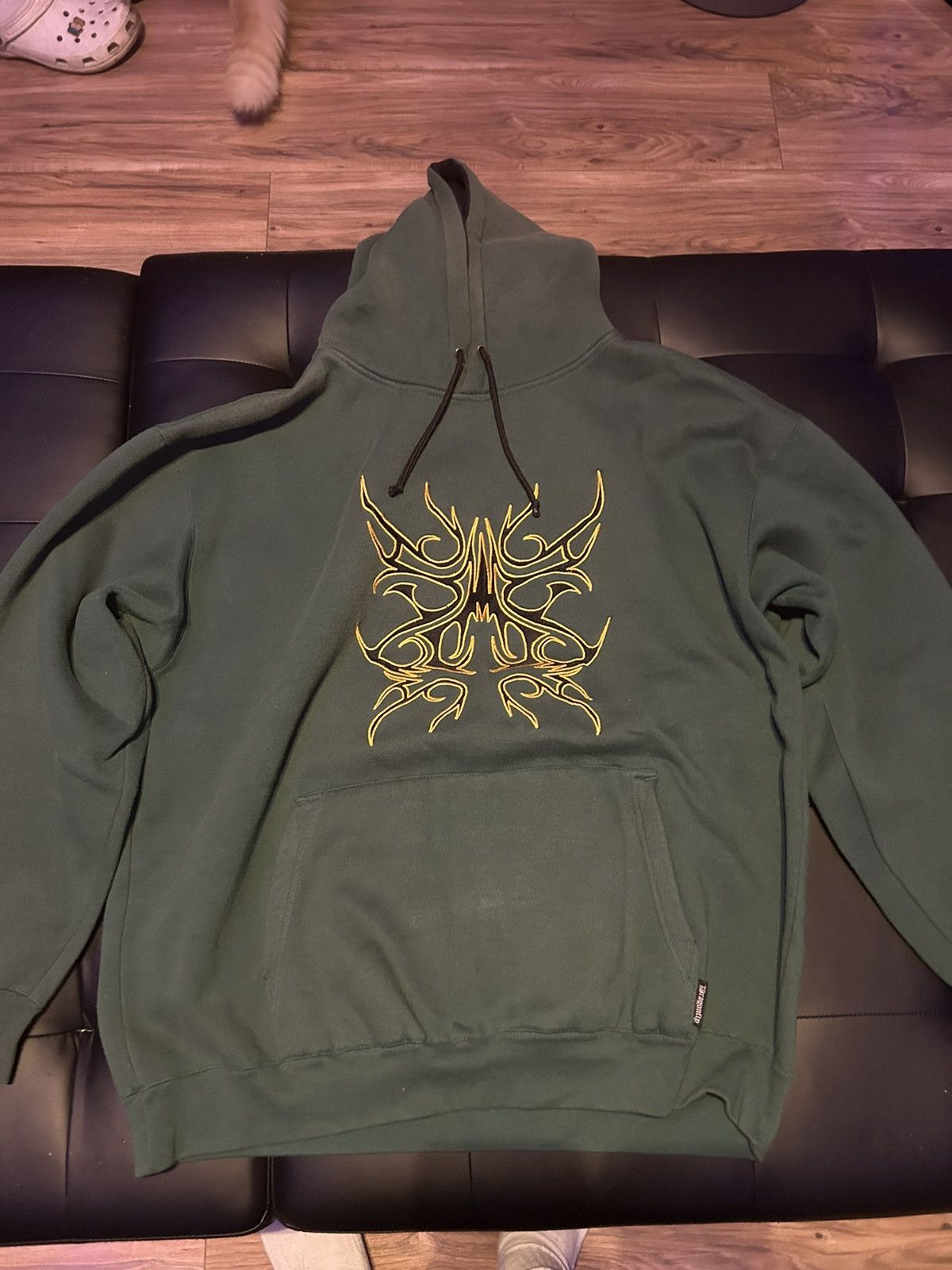 Vintage Vintage dragonfly hoodie Size US XL / EU 56 / 4 - 1 Thumbnail