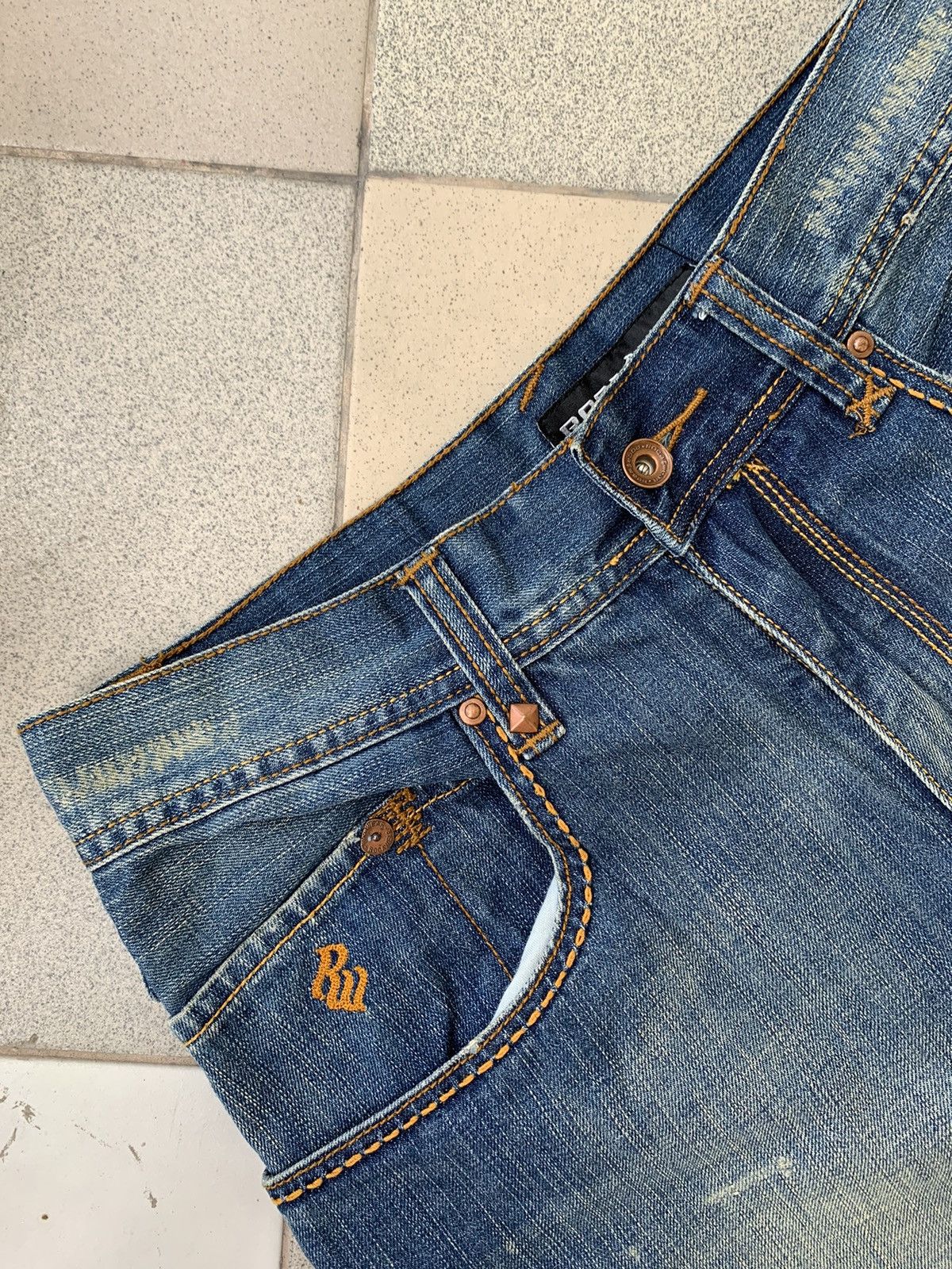 Japanese Brand Y2K Rocawear hip-hop baggy jeans Size US 34 / EU 50 - 5 Thumbnail