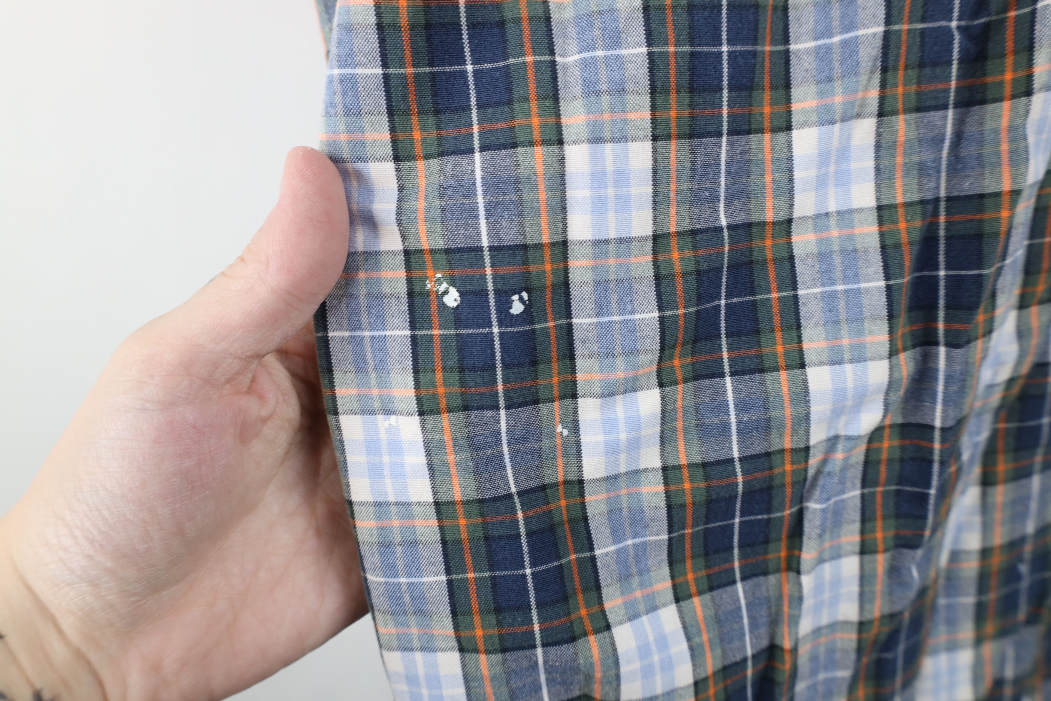 Gap Vintage 90s Gap Heavy Baggy Collared Button Down Shirt Plaid Size US XL / EU 56 / 4 - 11 Thumbnail