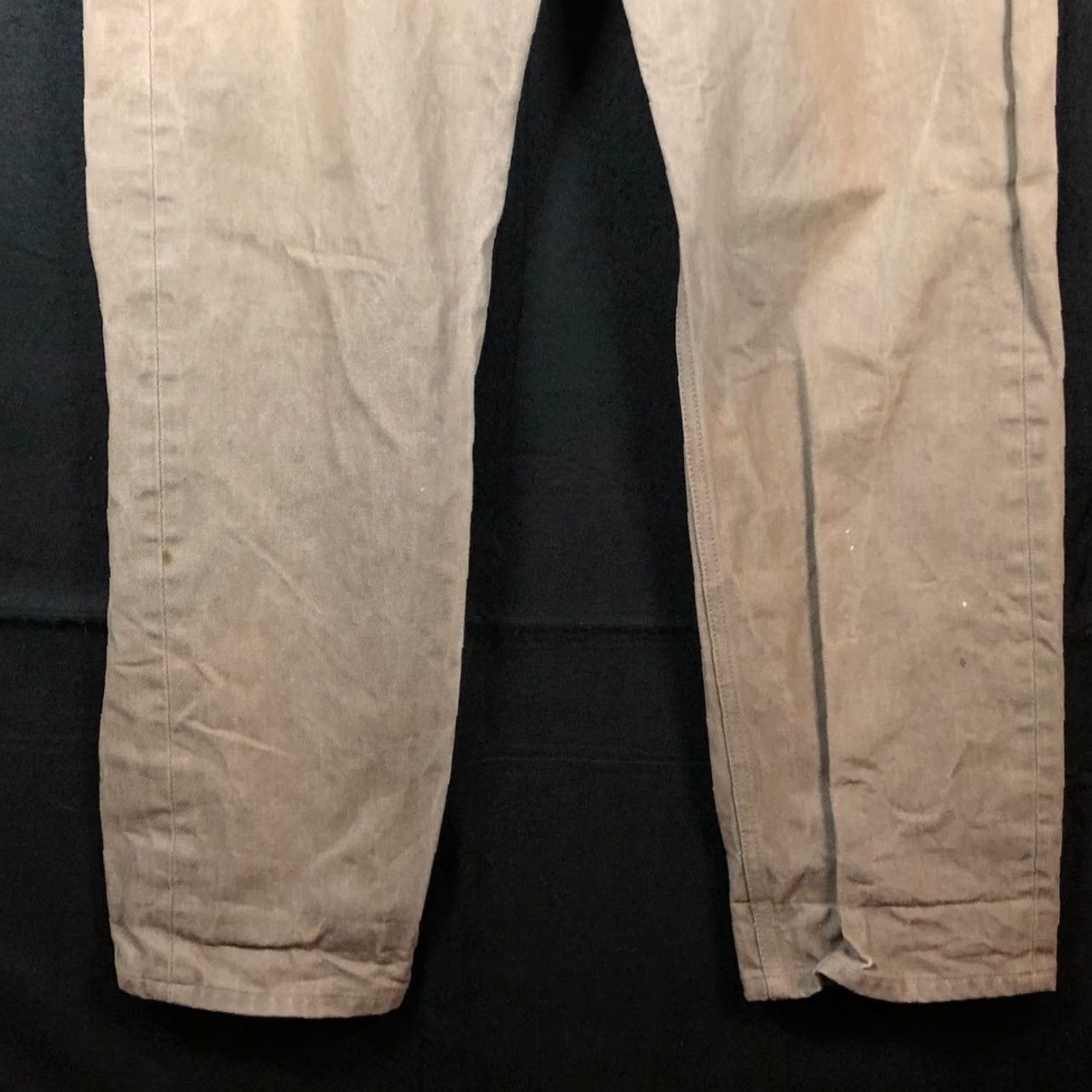 Levi's Levis 501 Jeans Green Straight Regular 38x34 100% Cotton Denim Vintage Mens Pants Size US 38 / EU 54 - 3 Thumbnail