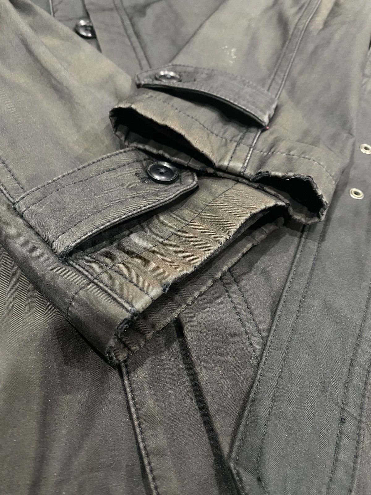 Tornado Mart Rare TORNADO MART Sun Faded Long Coat Button sz M Size US M / EU 48-50 / 2 - 14 Thumbnail