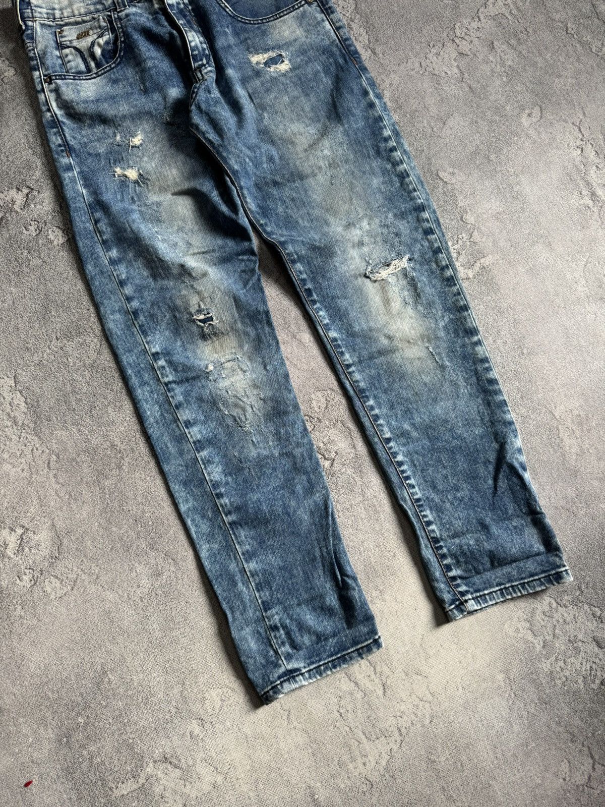 Miss Sixty Vintage Miss Sixty Jeans Y2K Style Speed Distressed Denim Size 28" / US 6 / IT 42 - 2 Thumbnail
