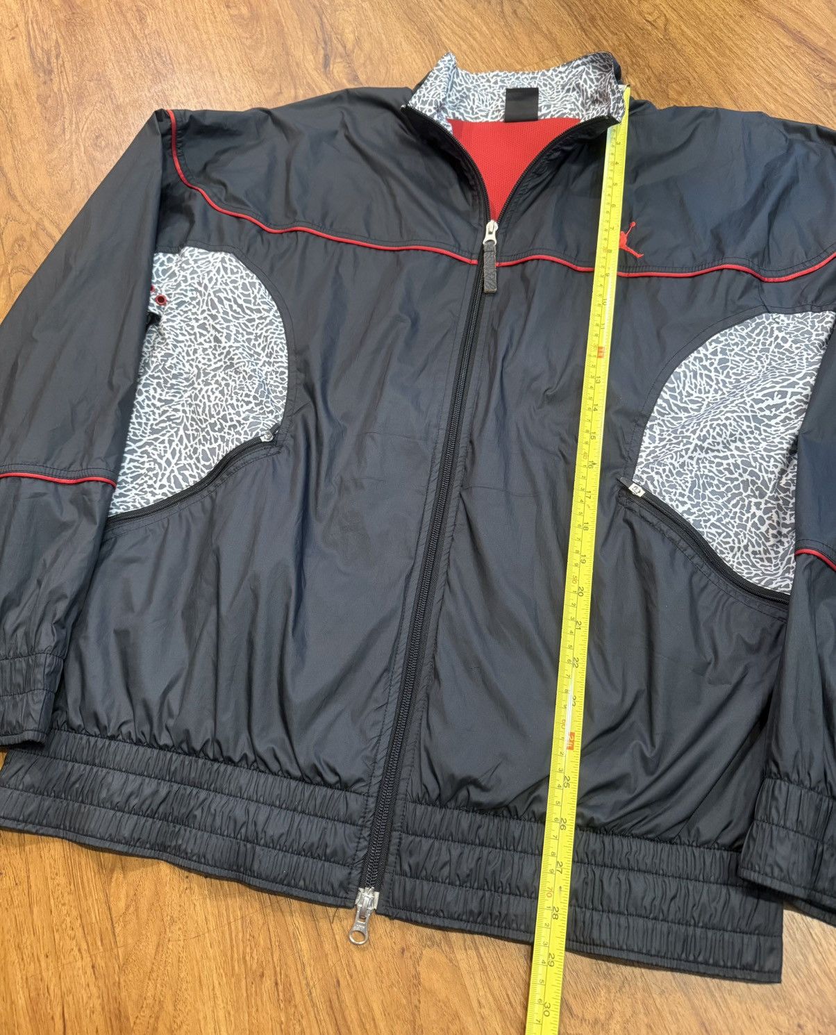 Nike Vintage Nike Jordan AJ3 Cement Jacket Black 100% Authentic L Size US L / EU 52-54 / 3 - 9 Thumbnail
