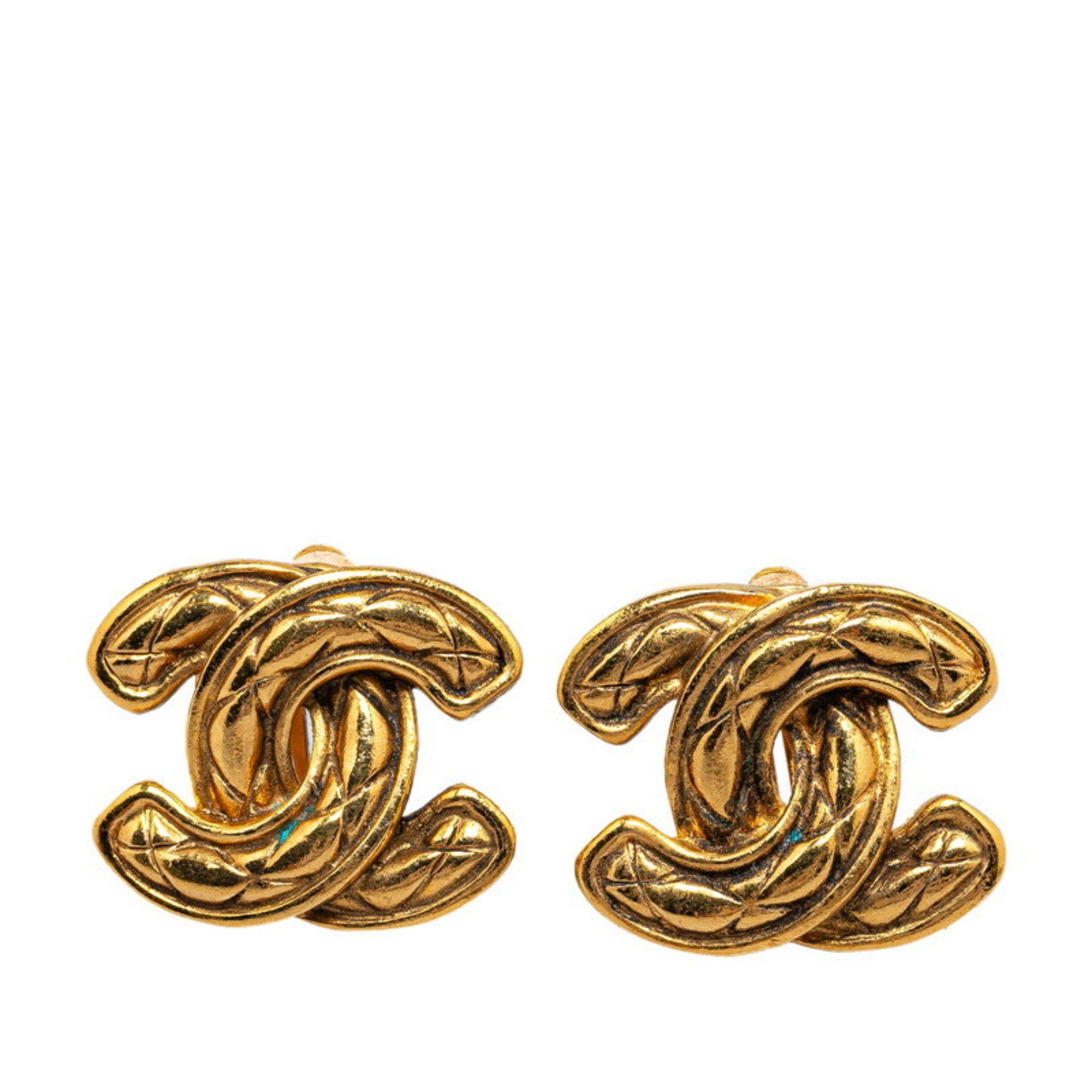 Chanel Chanel Coco Mark earring Size ONE SIZE - 1 Thumbnail