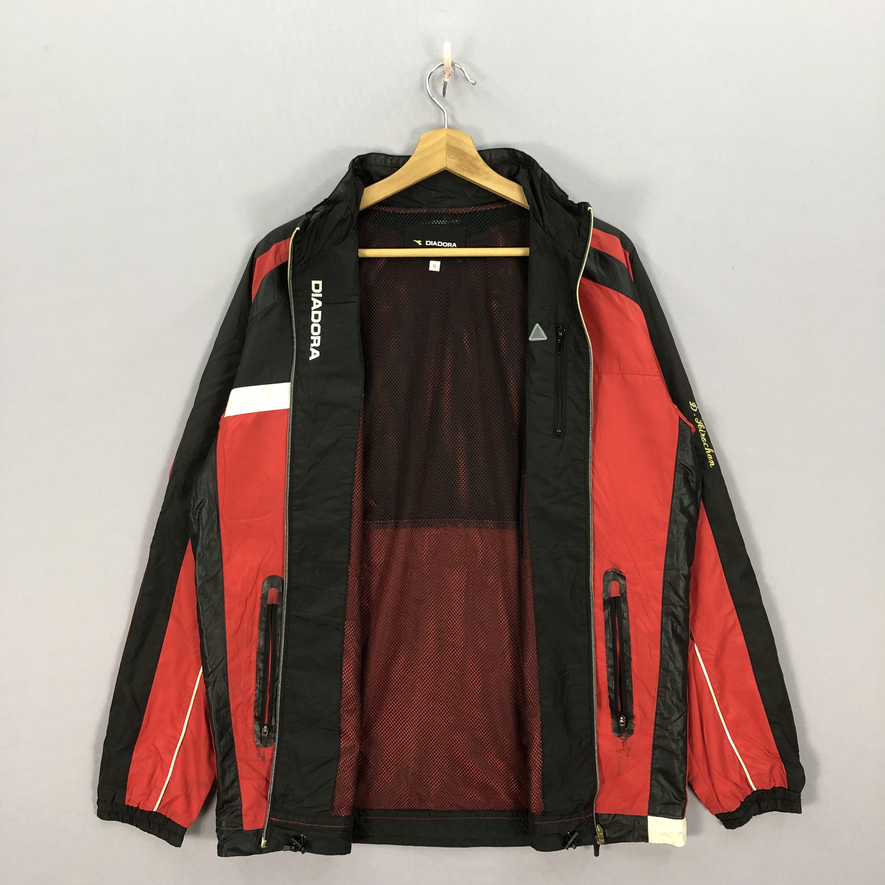 Diadora × Vintage Vintage Diadora Windbreaker Jacket Size US L / EU 52-54 / 3 - 11 Thumbnail