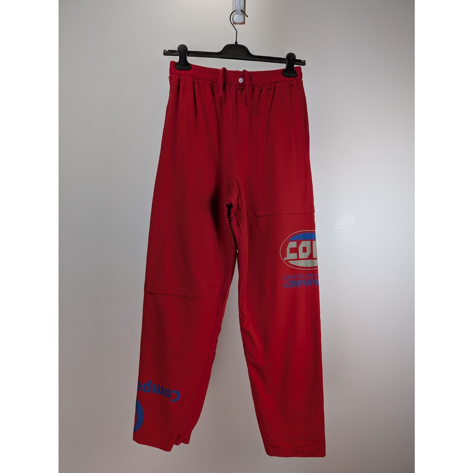 Vetements o1rshd1 Sweatpants / Joggers in Red Size US 30 / EU 46 - 1 Thumbnail