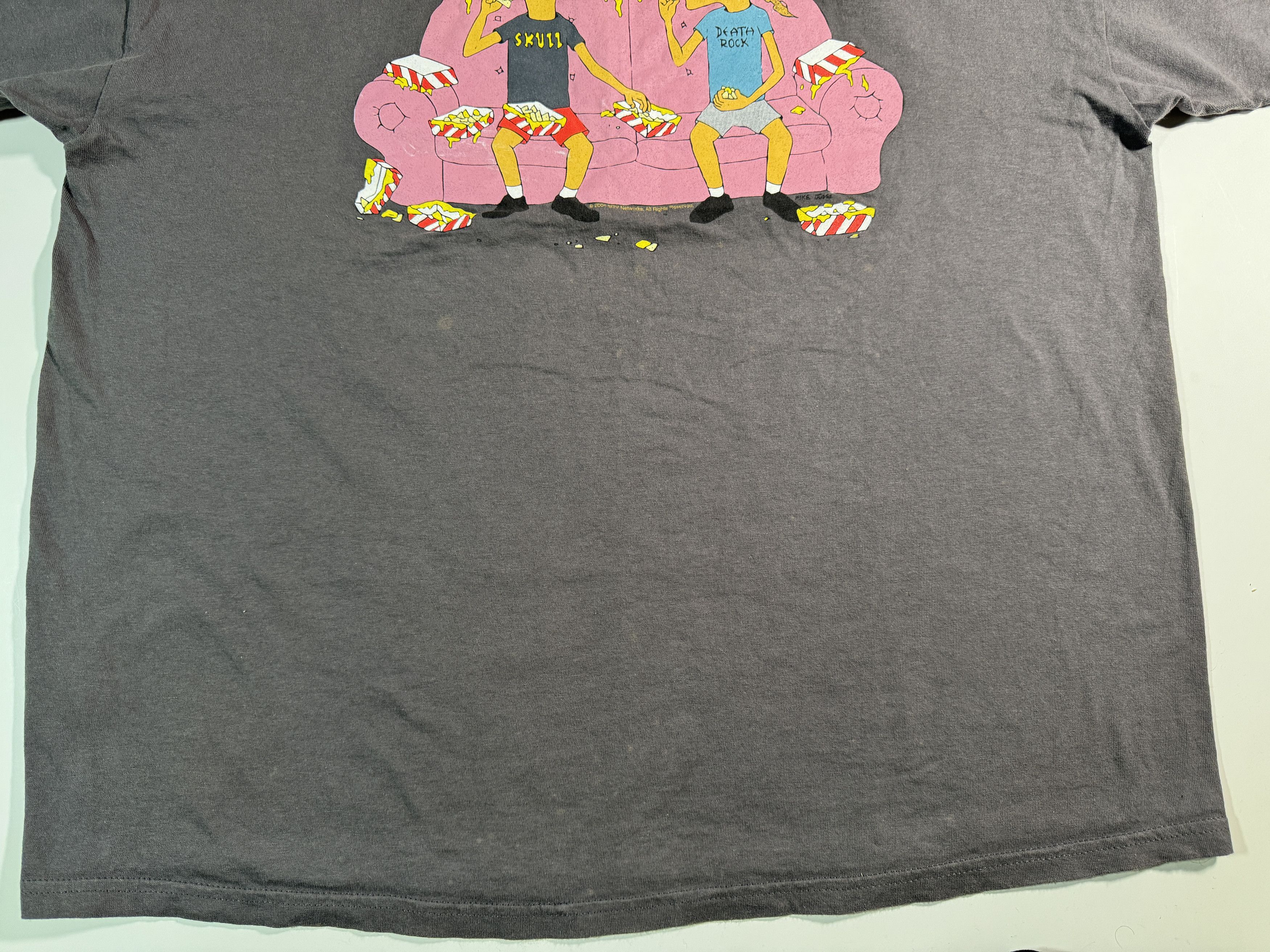 Mtv Vintage 2004 Beavis and Butt-Head Nachos Rule T-shirt Size US XXL / EU 58 / 5 - 5 Thumbnail