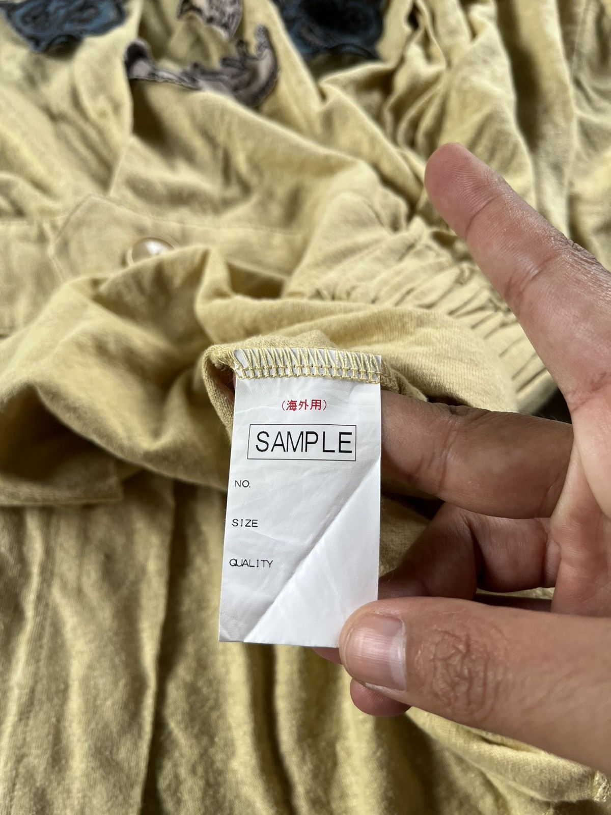 Issey Miyake × Japanese Brand × Ne-Net Issey Miyake Ne-Net Crop Blouse Japan Designer Size ONE SIZE - 9 Thumbnail