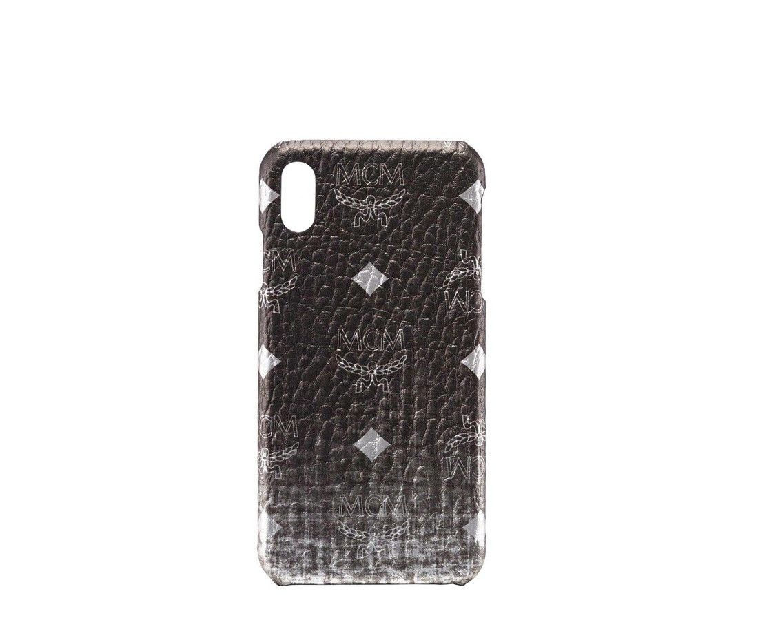 MCM Unisex Silver Gradation Visetos IPhone XS Max Cell Phone Size ONE SIZE - 1 Thumbnail
