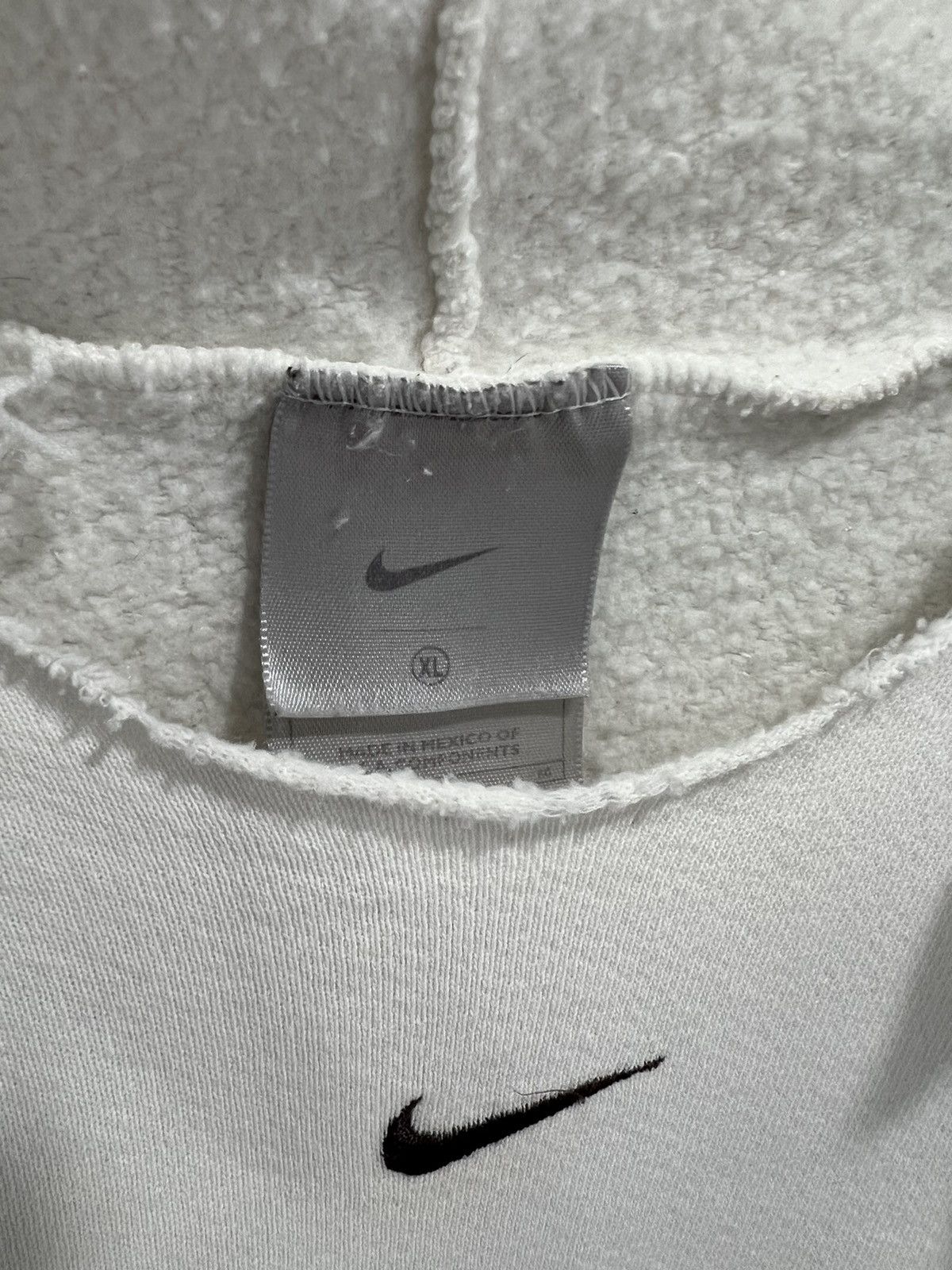 Nike Vintage Nike Center Swoosh Hoodie Sweater sweatshirt Size US XL / EU 56 / 4 - 5 Thumbnail