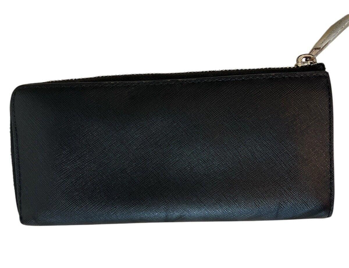 Michael Kors Michael Kors Black Leather Wallet Size ONE SIZE - 4 Thumbnail