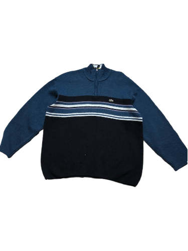 Lacoste Vintage Lacoste Y2K Logo Streetwear Long Sleeve Size US XXL / EU 58 / 5 - 1 Thumbnail