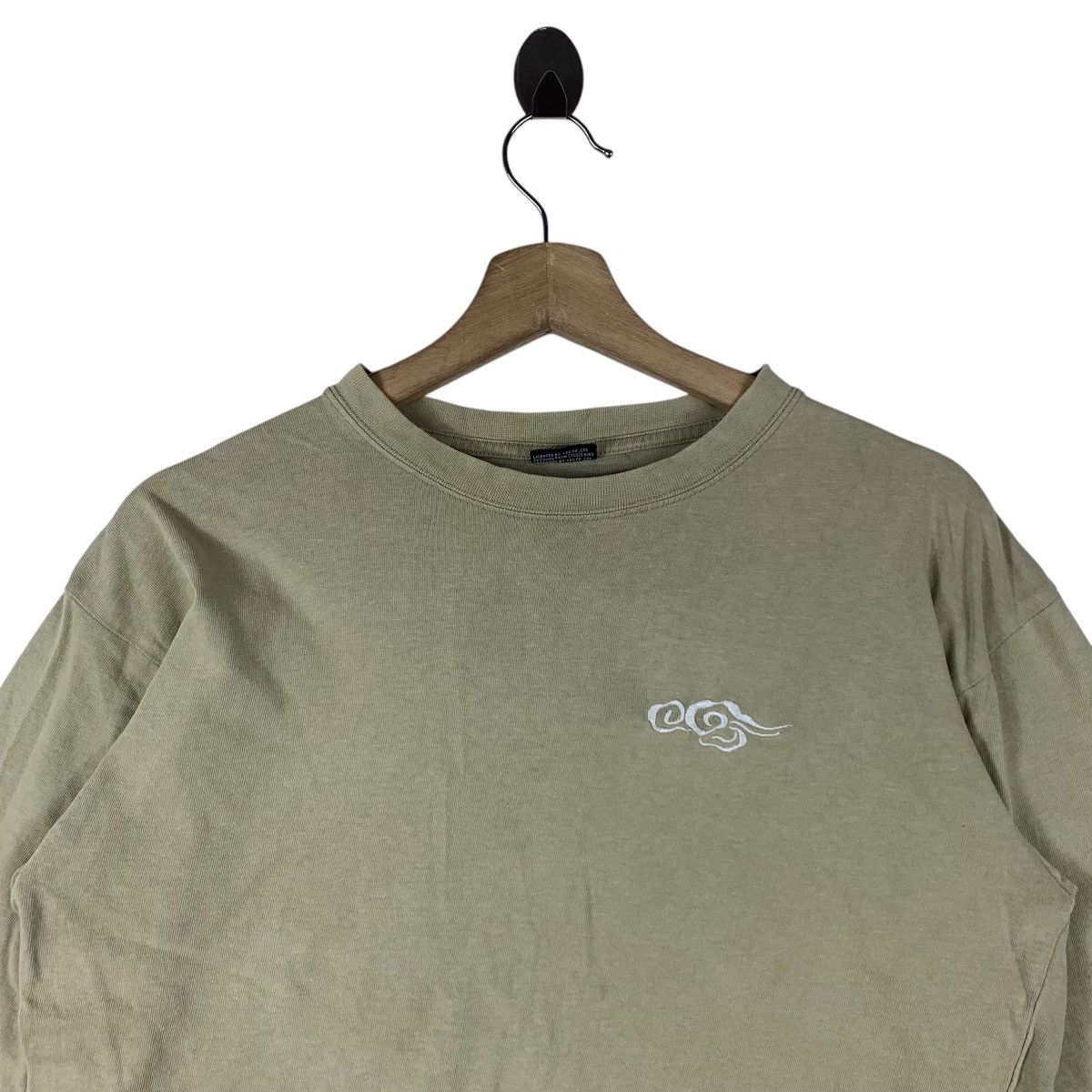 Japanese Brand STUDIO HIRO japanese culture embroidery design tee Size US M / EU 48-50 / 2 - 3 Thumbnail