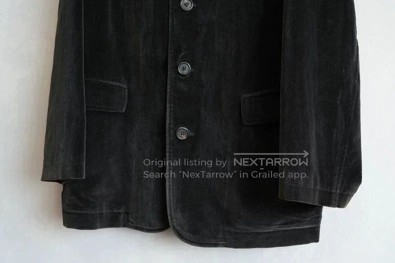 Yohji Yamamoto Yohji Yamamoto 96AW Velvet Jacket. Size US S / EU 44-46 / 1 - 4 Thumbnail