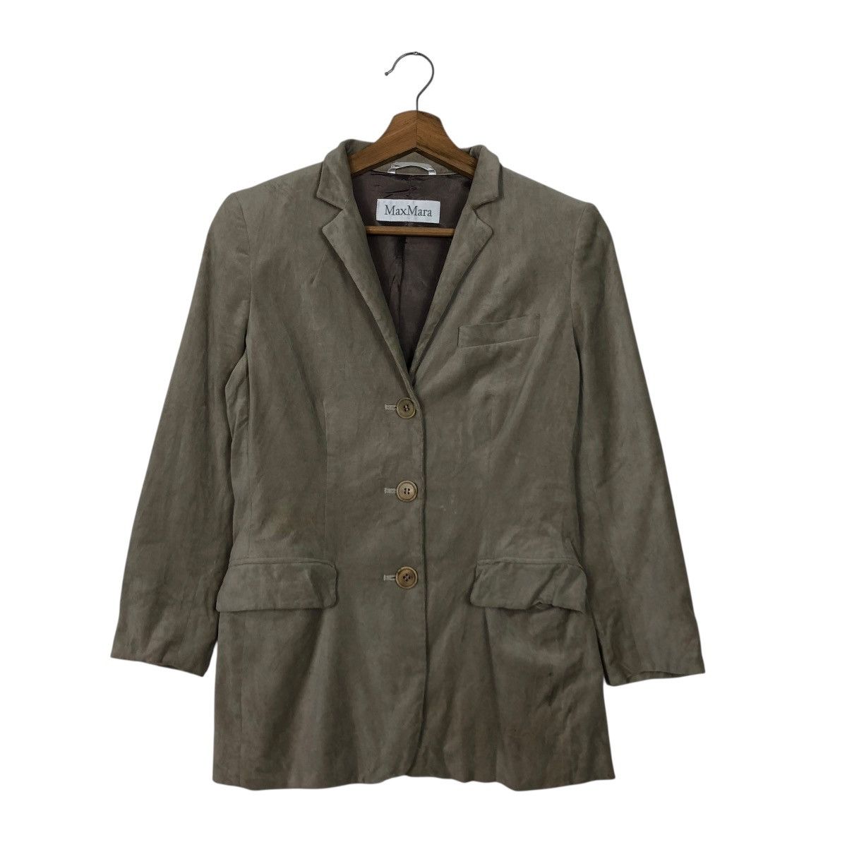 Vintage 🔥VINTAGE CHORE JACKET MAX MARA ITALY Size XS / US 0-2 / IT 36-38 - 3 Thumbnail