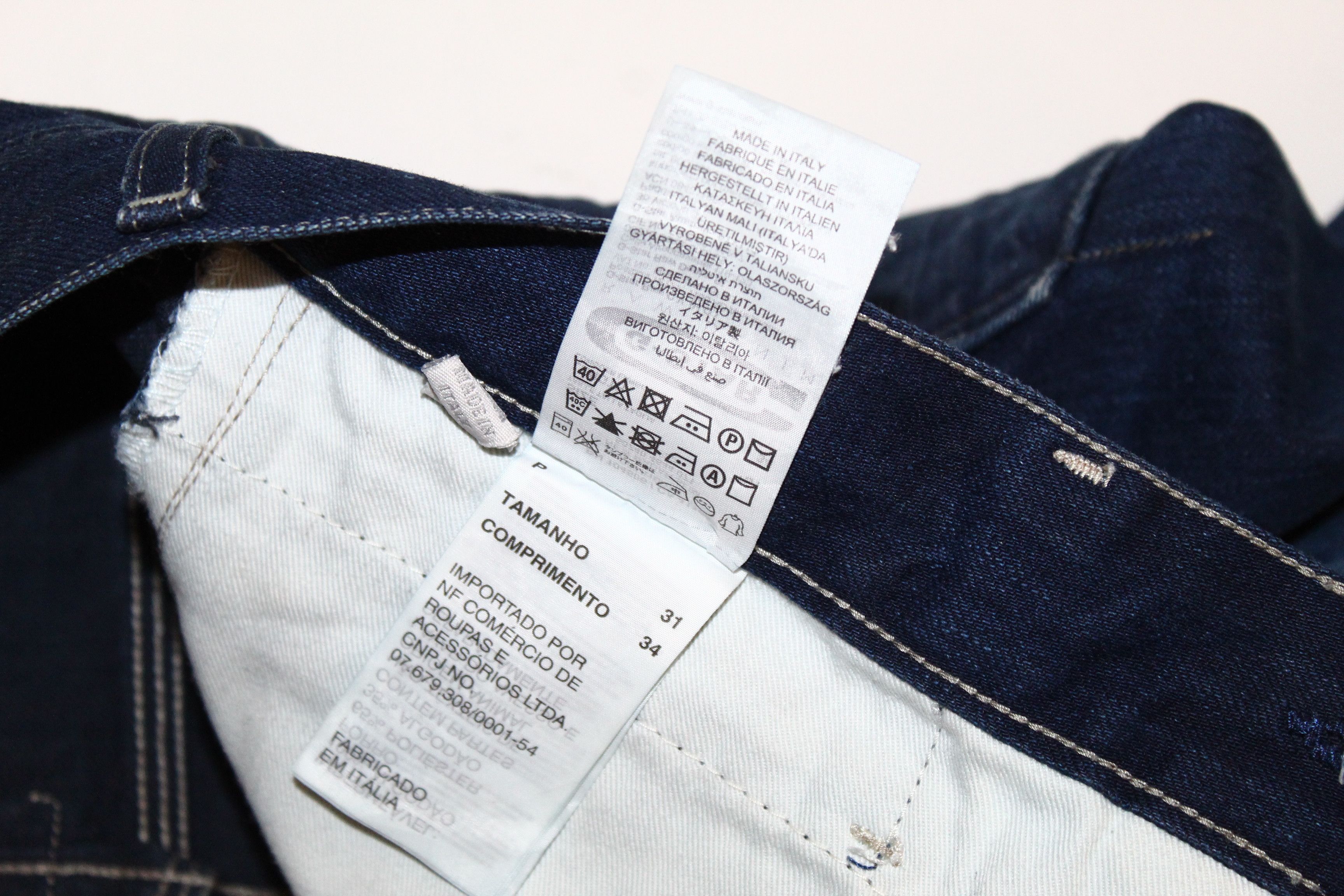 G-Star G-star Raw Denim New Radar Slim Dots Splash Blue Faded Jeans Size US 31 - 7 Thumbnail