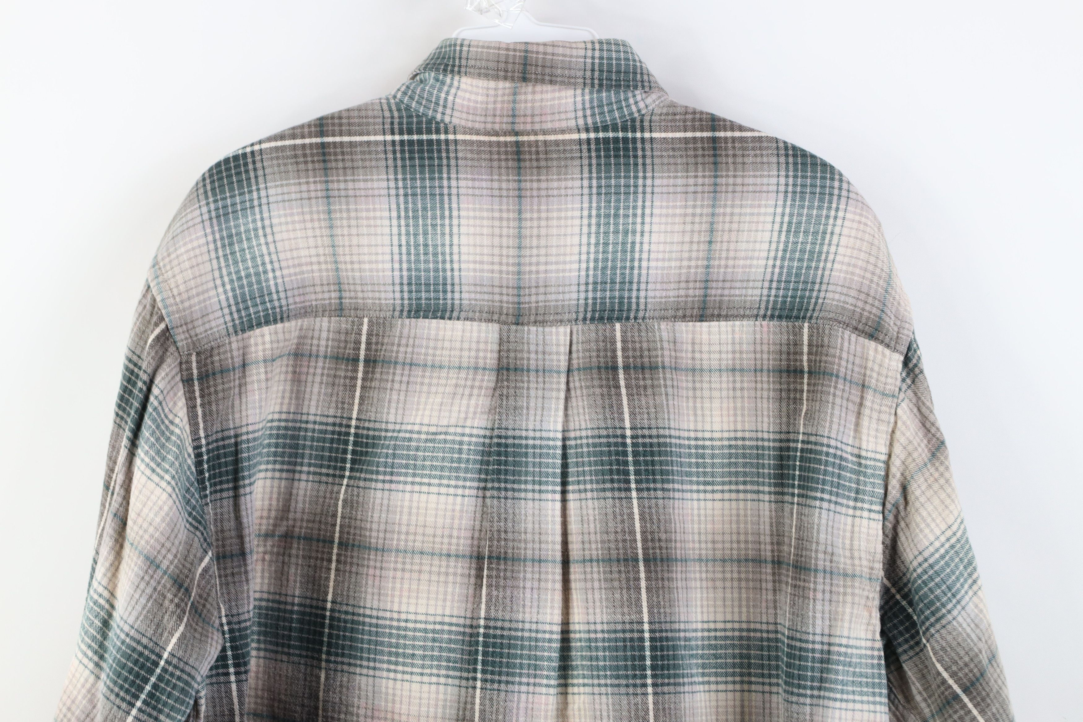 Vintage Vintage 90s Streetwear Collared Button Down Shirt Plaid Size US L / EU 52-54 / 3 - 11 Thumbnail