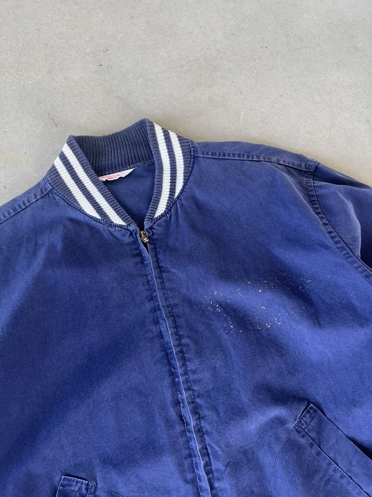 Champion Vintage 1960s Champion Zip Up Navy Jacket Size US M / EU 48-50 / 2 - 3 Thumbnail