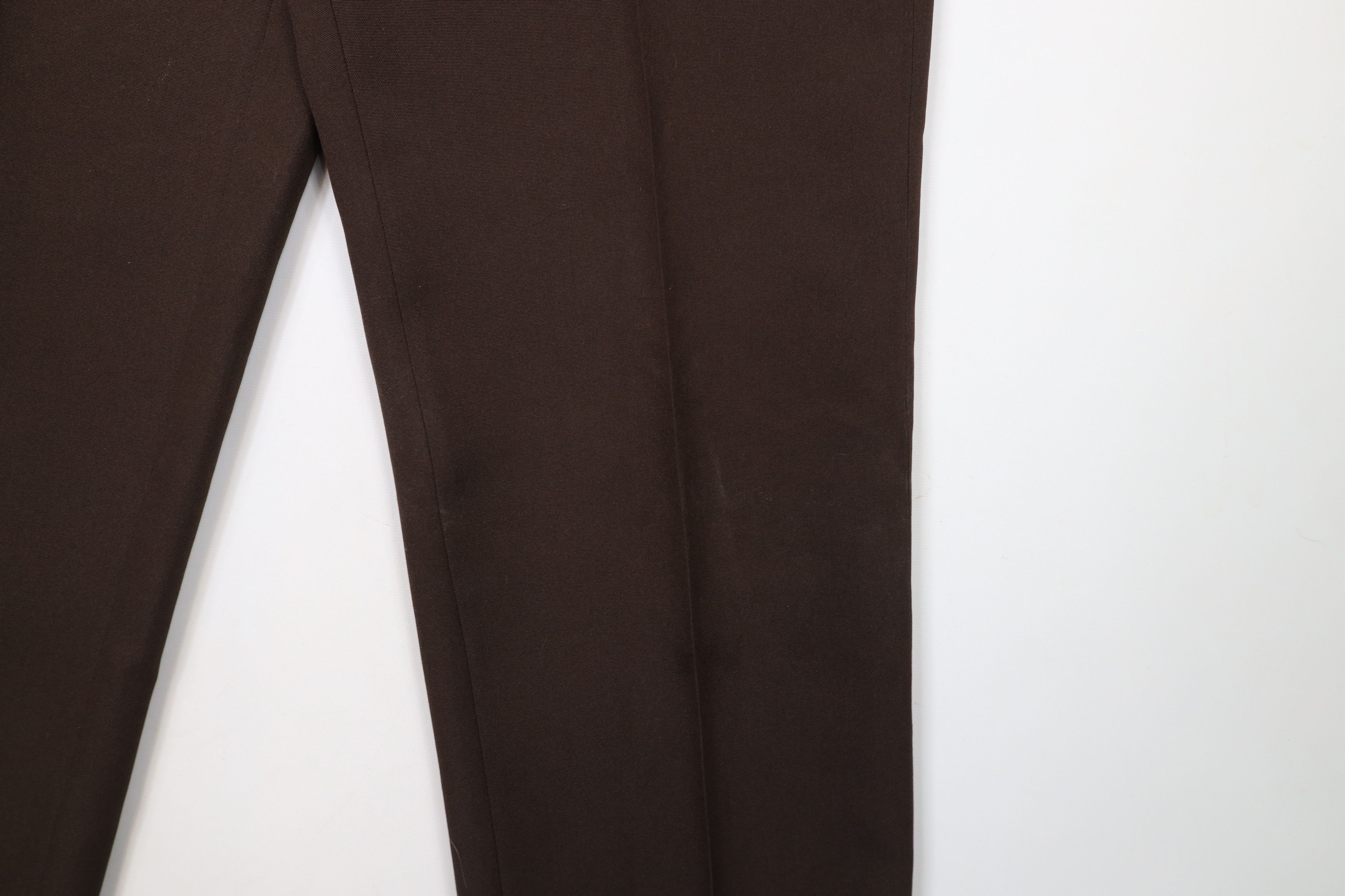 Vintage Vintage 70s Streetwear Wide Leg Chino Pants Brown USA Size US 32 / EU 48 - 5 Thumbnail