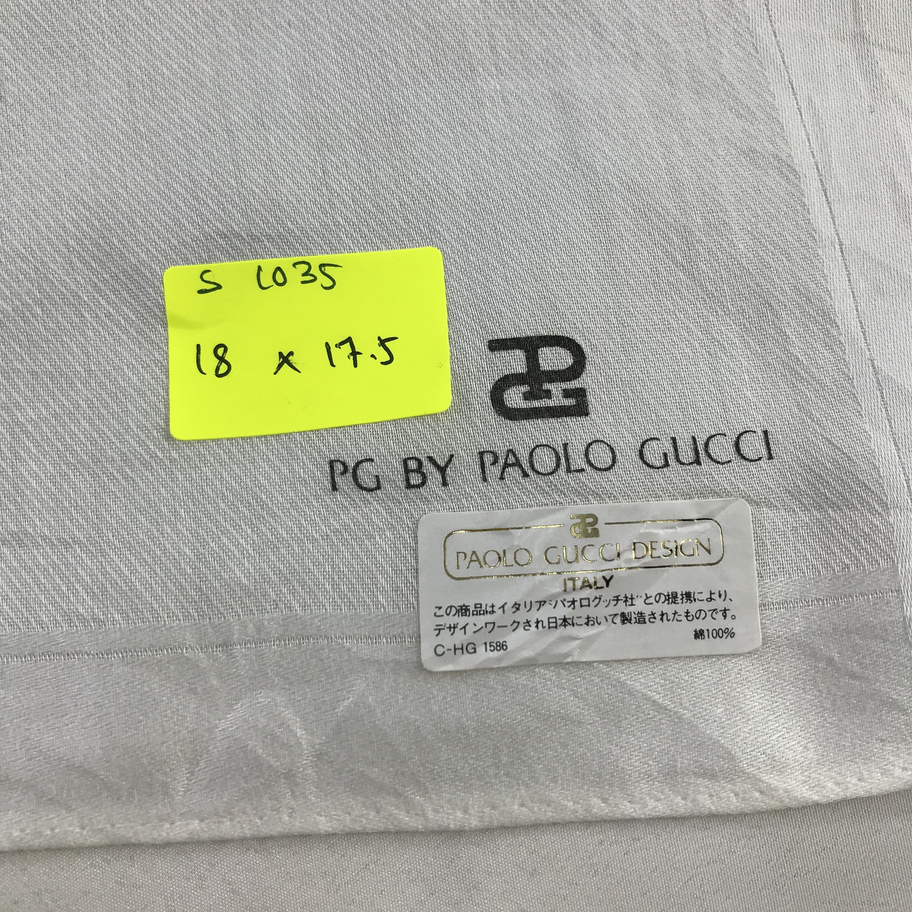 Paolo Gucci × Vintage Paolo Gucci Bandana / Handkerchief / Neckerchief - S1035 Size ONE SIZE - 5 Thumbnail