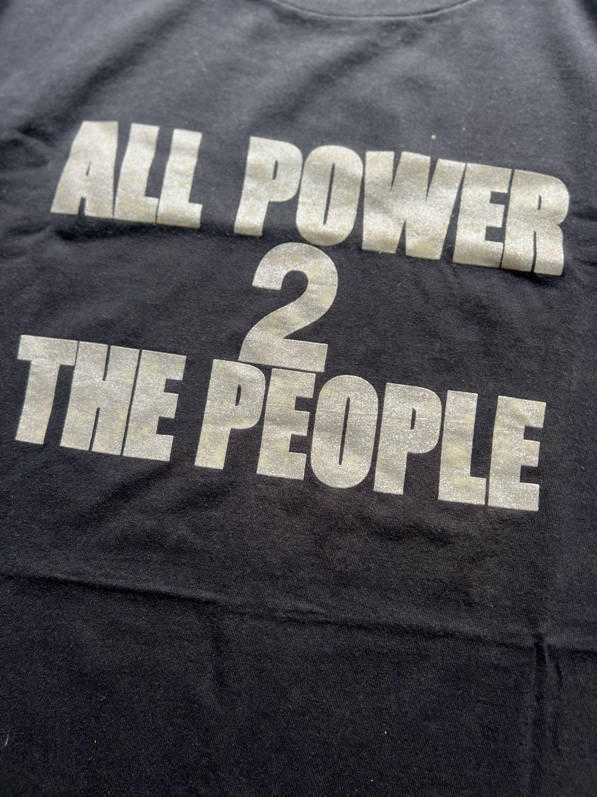 General Research General Research ss02 “All Power To The People” Tshirt Size US L / EU 52-54 / 3 - 6 Thumbnail