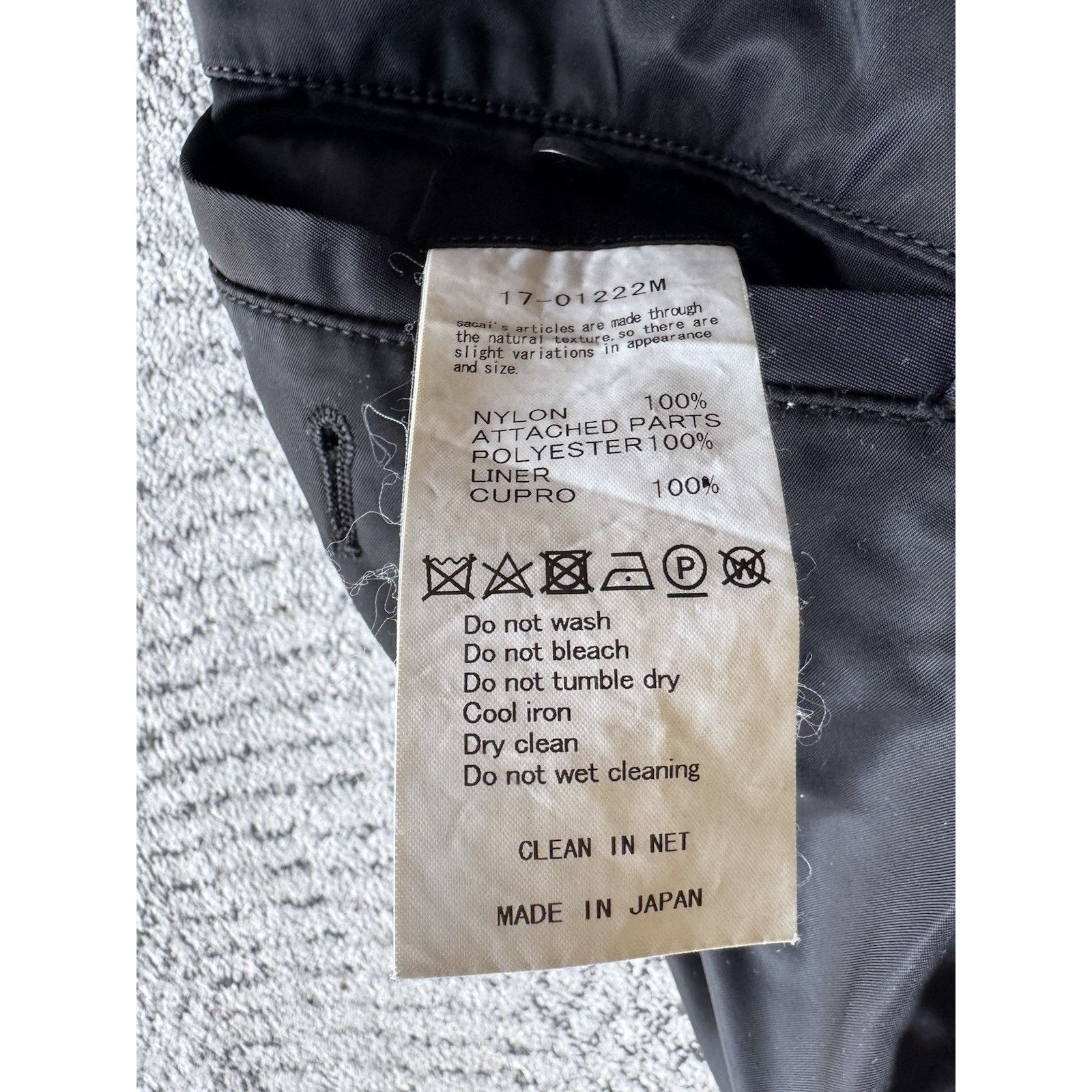 Sacai Sacai Nylon Ma-1 Pants sz. 4 L Made in Japan Size US 34 / EU 50 - 4 Thumbnail