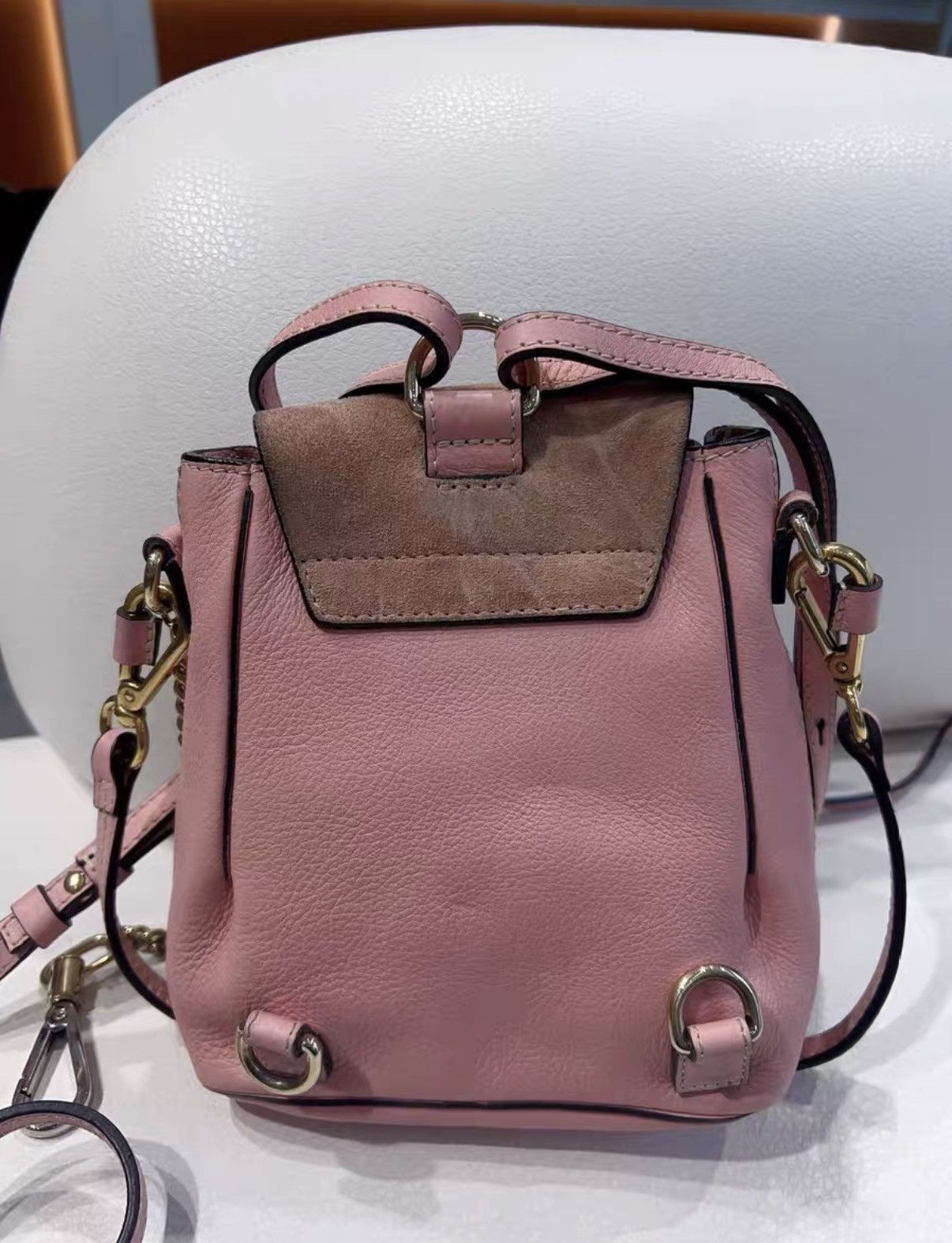 Chloe Chloé Faye mini women's bag with embossed logo J38 Size ONE SIZE - 2 Thumbnail