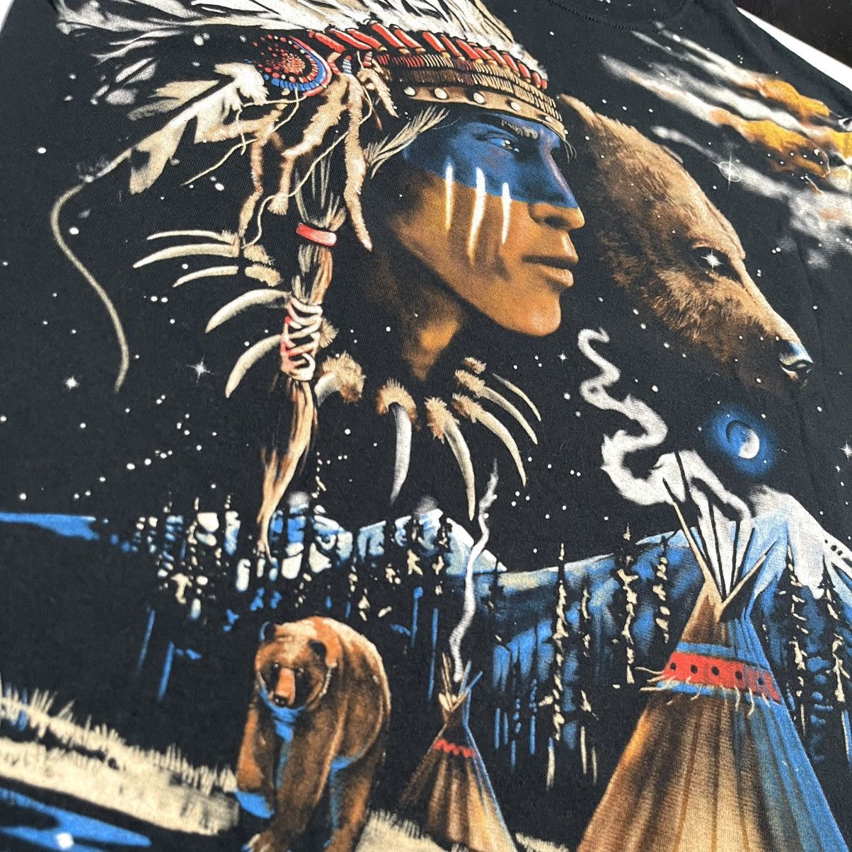 Liquid Blue Liquid Blue Native American Western T Shirt Size L Size US L / EU 52-54 / 3 - 3 Thumbnail