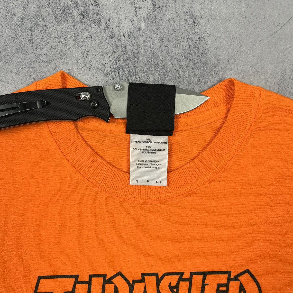 Thrasher Vintage Thrasher Pentagram big logo y2k tee 90’s Size US S / EU 44-46 / 1 - 5 Thumbnail