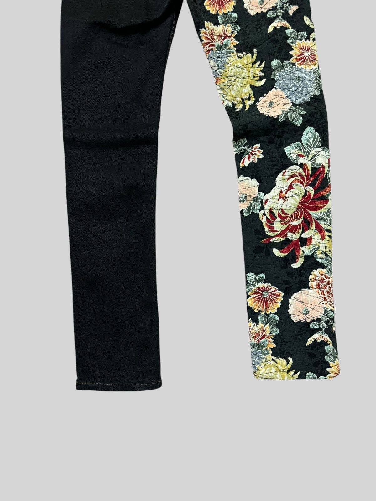 Hysteric Glamour × Japanese Brand Vintage GLAMDY Reconstructed Undercover Style Denim Pant Size US 29 - 11 Thumbnail