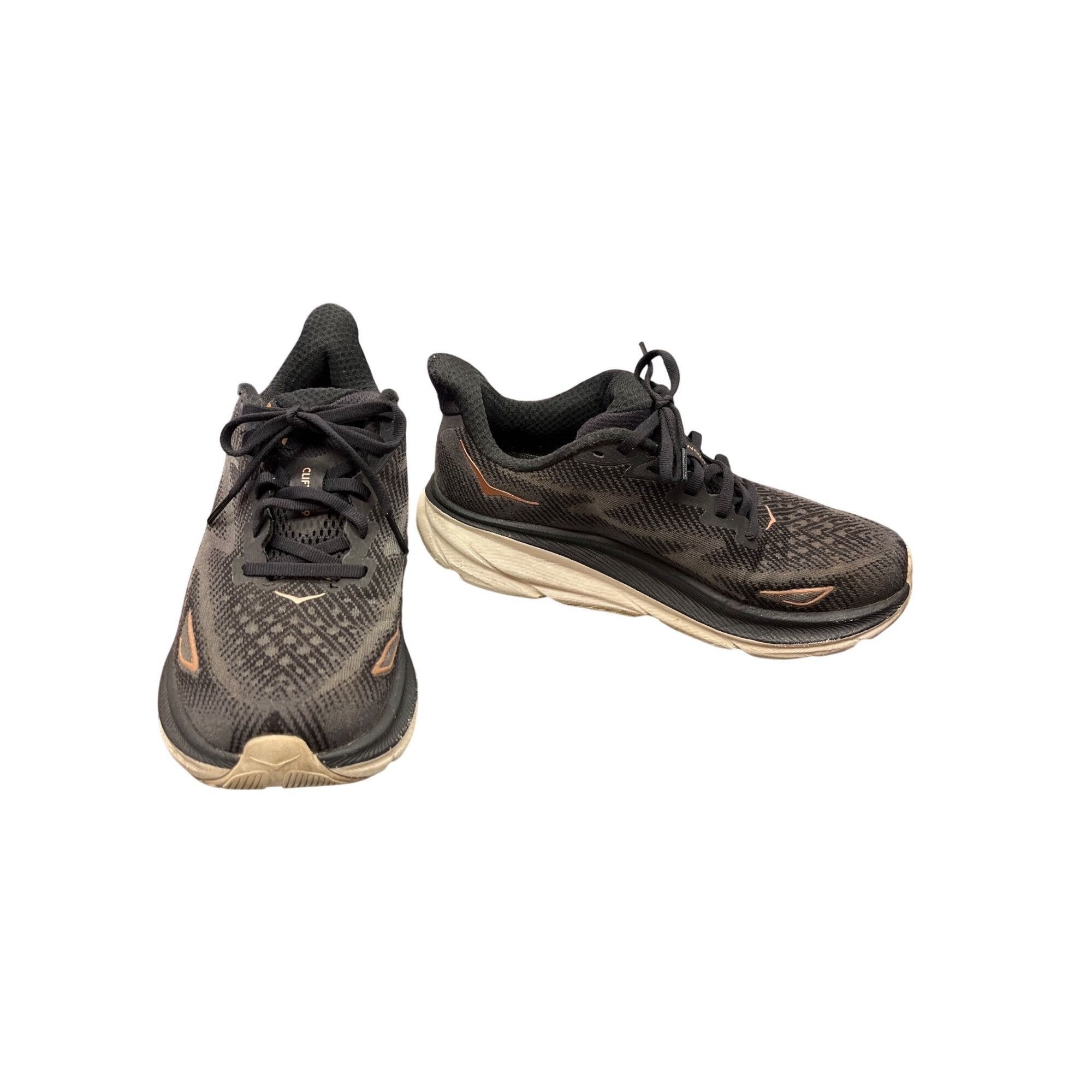 Hoka Hoka Clifton 9 wms black running walking sneakers sz 7.5B SK Size US 7.5 / IT 37.5 - 1 Thumbnail