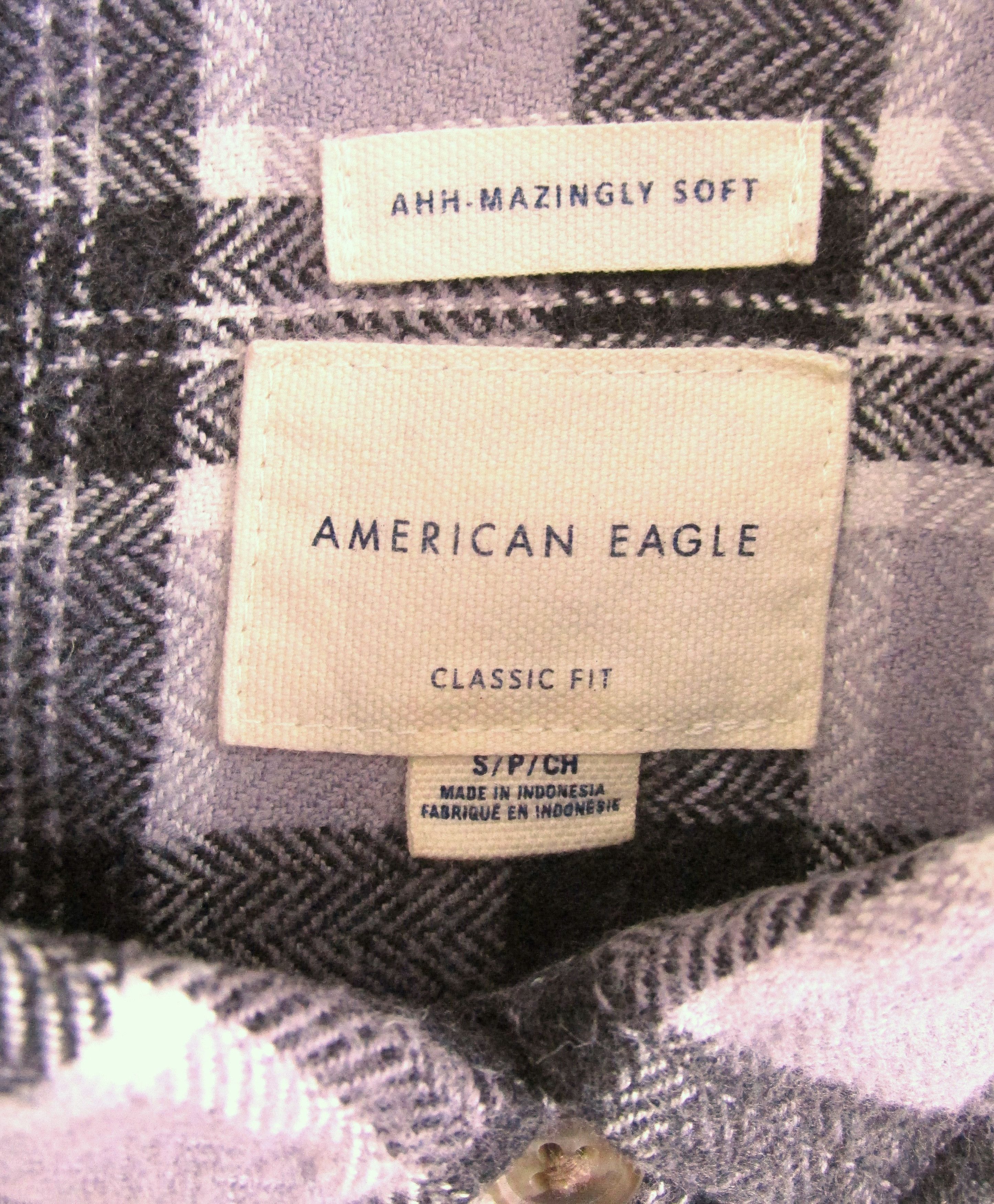 American Eagle Outfitters American Eagle Women's Soft Flannel Shirt Size Small Size S / US 4 / IT 40 - 2 Thumbnail