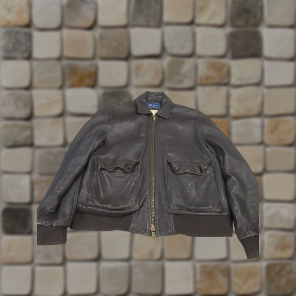 Mens Coats Vintage Faconnable Jacket VINTAGE Façonnable Brown