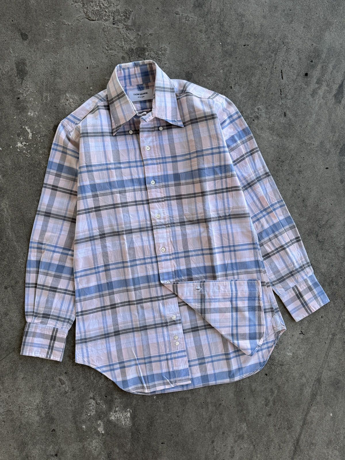 Thom Browne Thom Browne Shirts Button Ups Size US M / EU 48-50 / 2 - 2 Thumbnail
