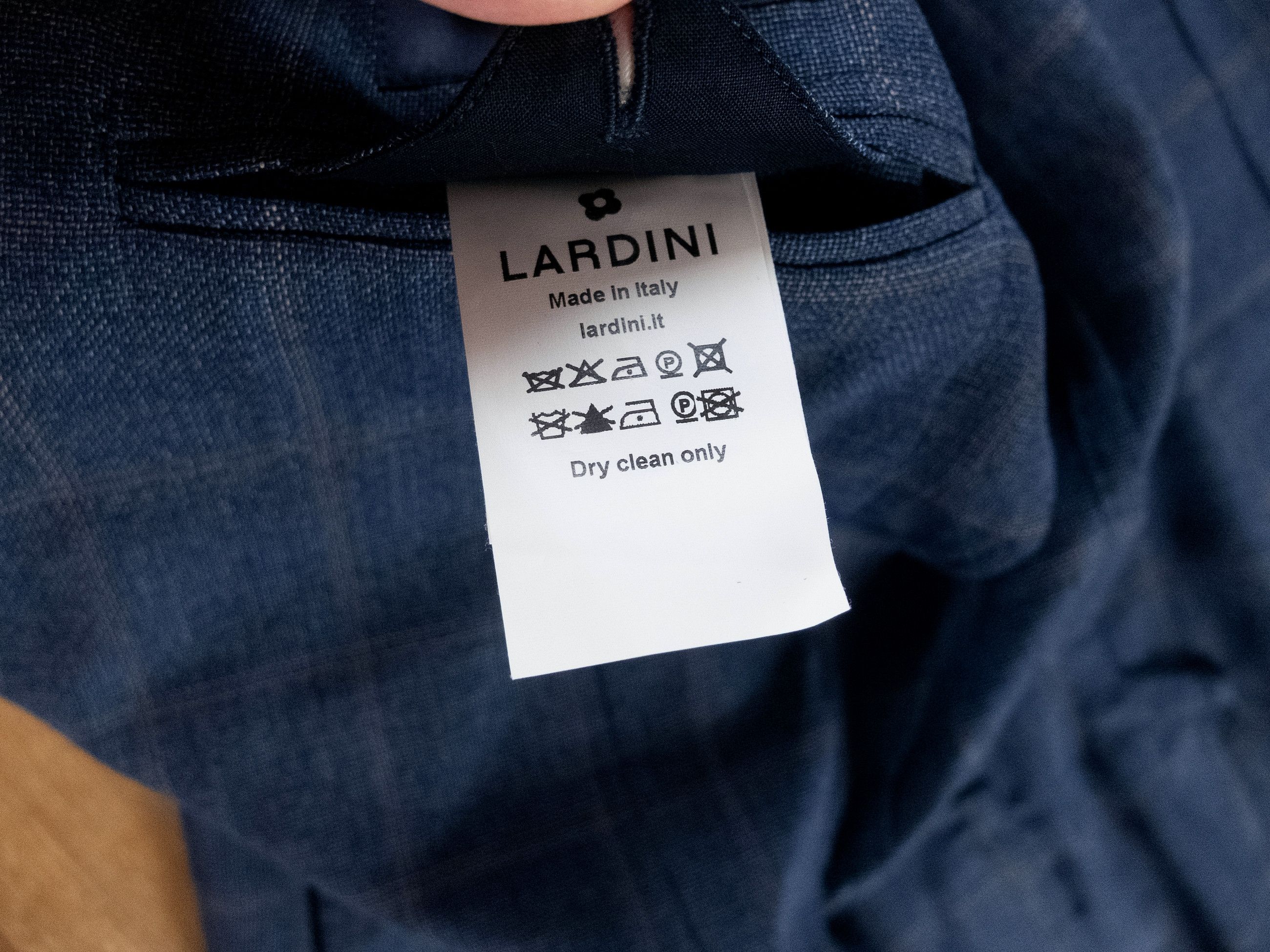 Lardini LARDINI 7 Drop blue plaid wool sportcoat 38 48 Size 38R - 9 Thumbnail