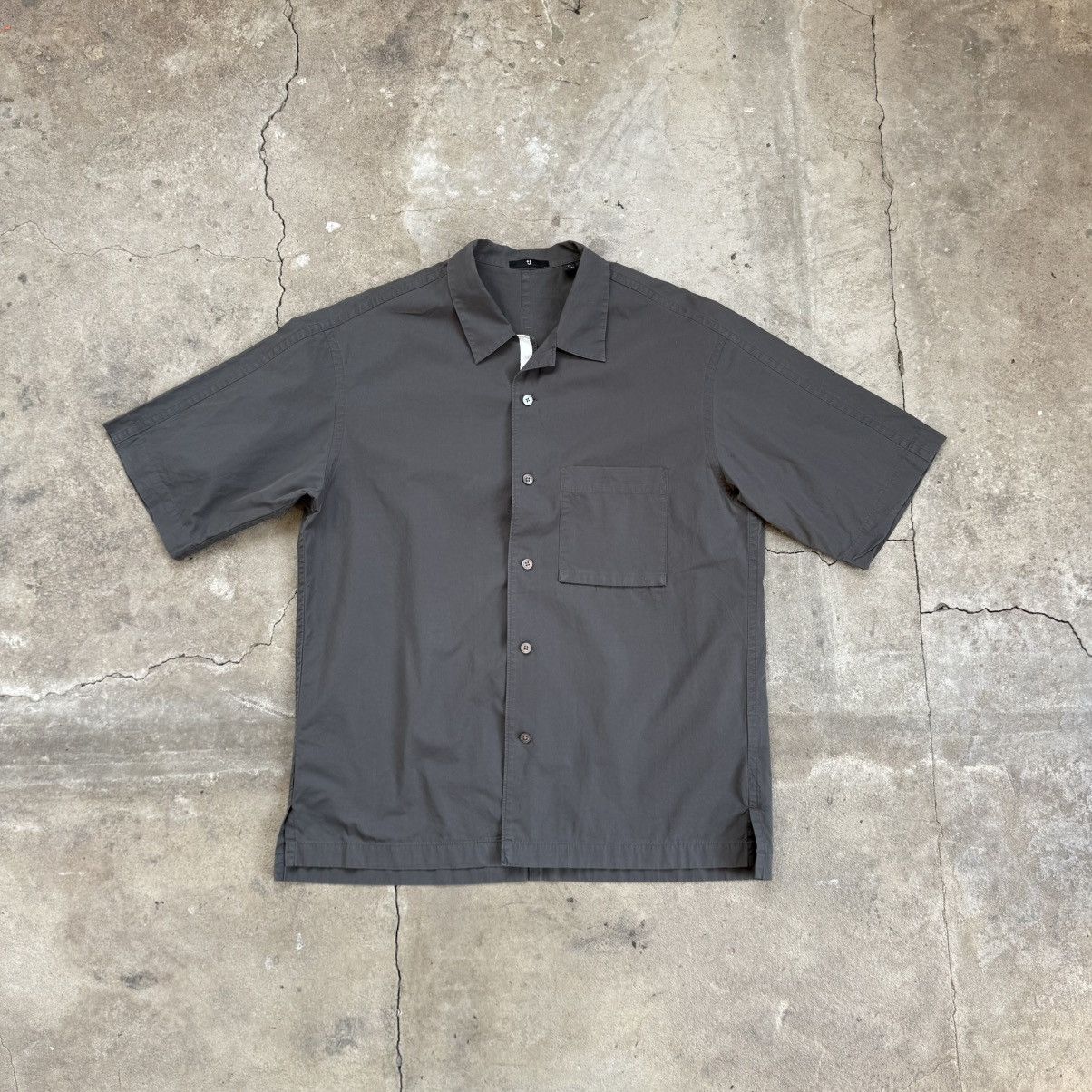 Jil Sander × Uniqlo Uniqlo J+ Short Sleeve Button Up Shirt Size US M / EU 48-50 / 2 - 1 Thumbnail