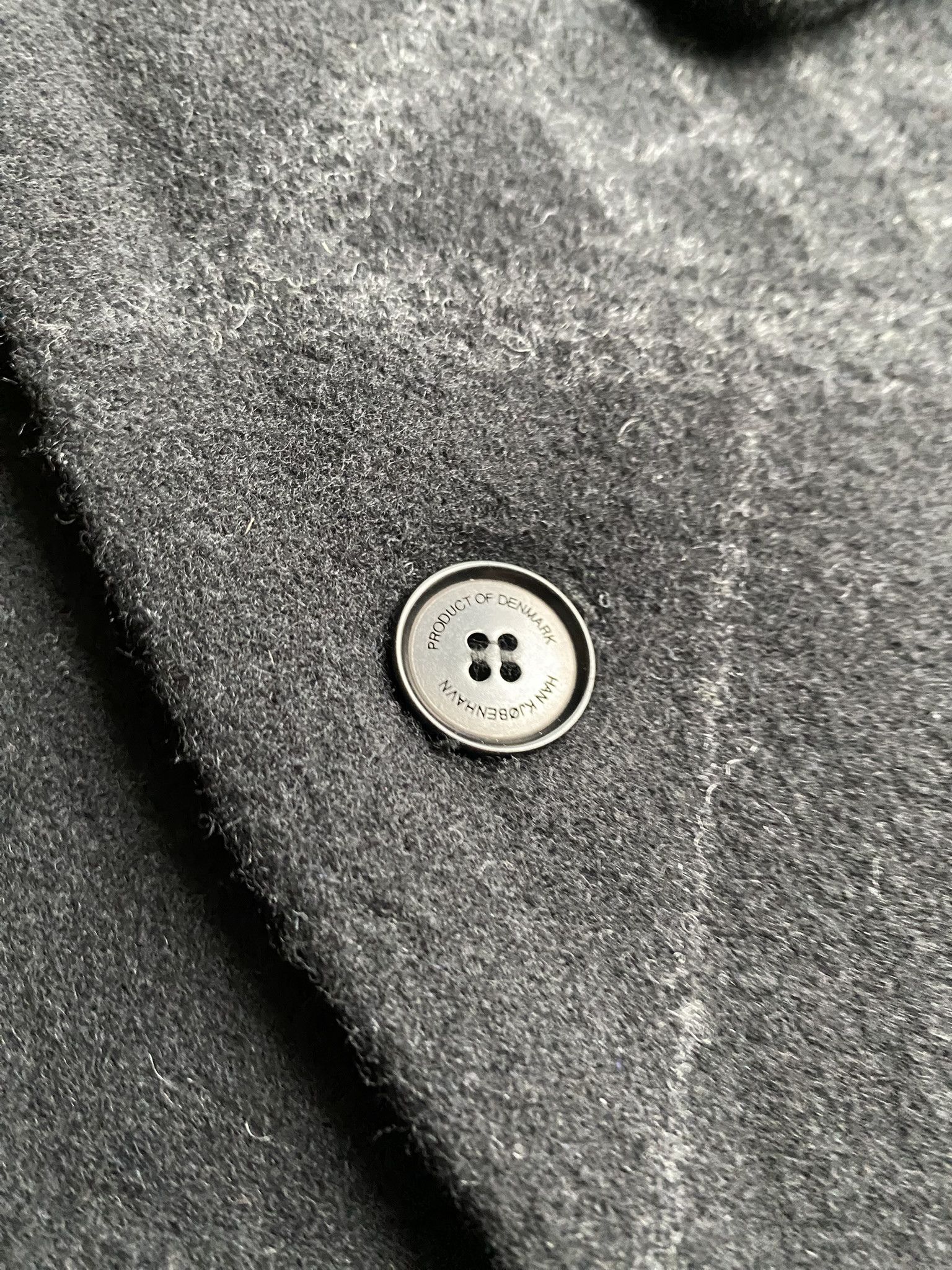 Acne Studios NWT $800 - Bankers Trench - Black Jacquard Logo Wool Size US M / EU 48-50 / 2 - 9 Thumbnail