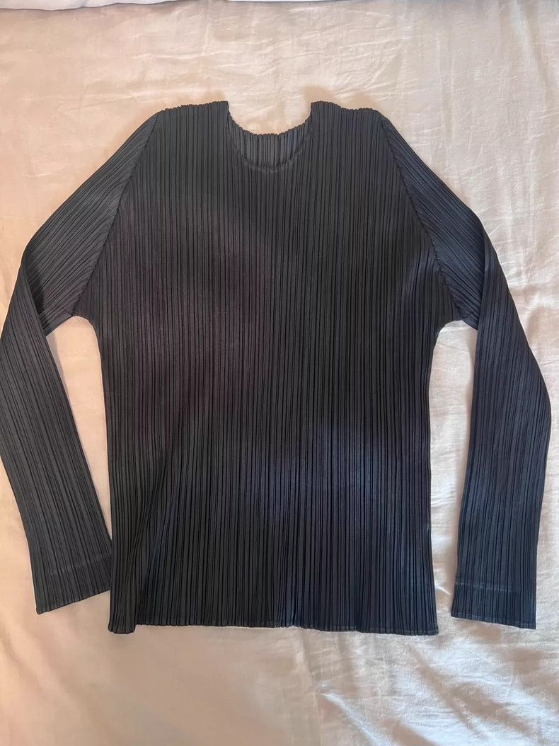 Issey Miyake issey miyake size:5 Black long sleeves 2506-Nextarrow Size XXS / US 00 / IT 34 - 1 Thumbnail