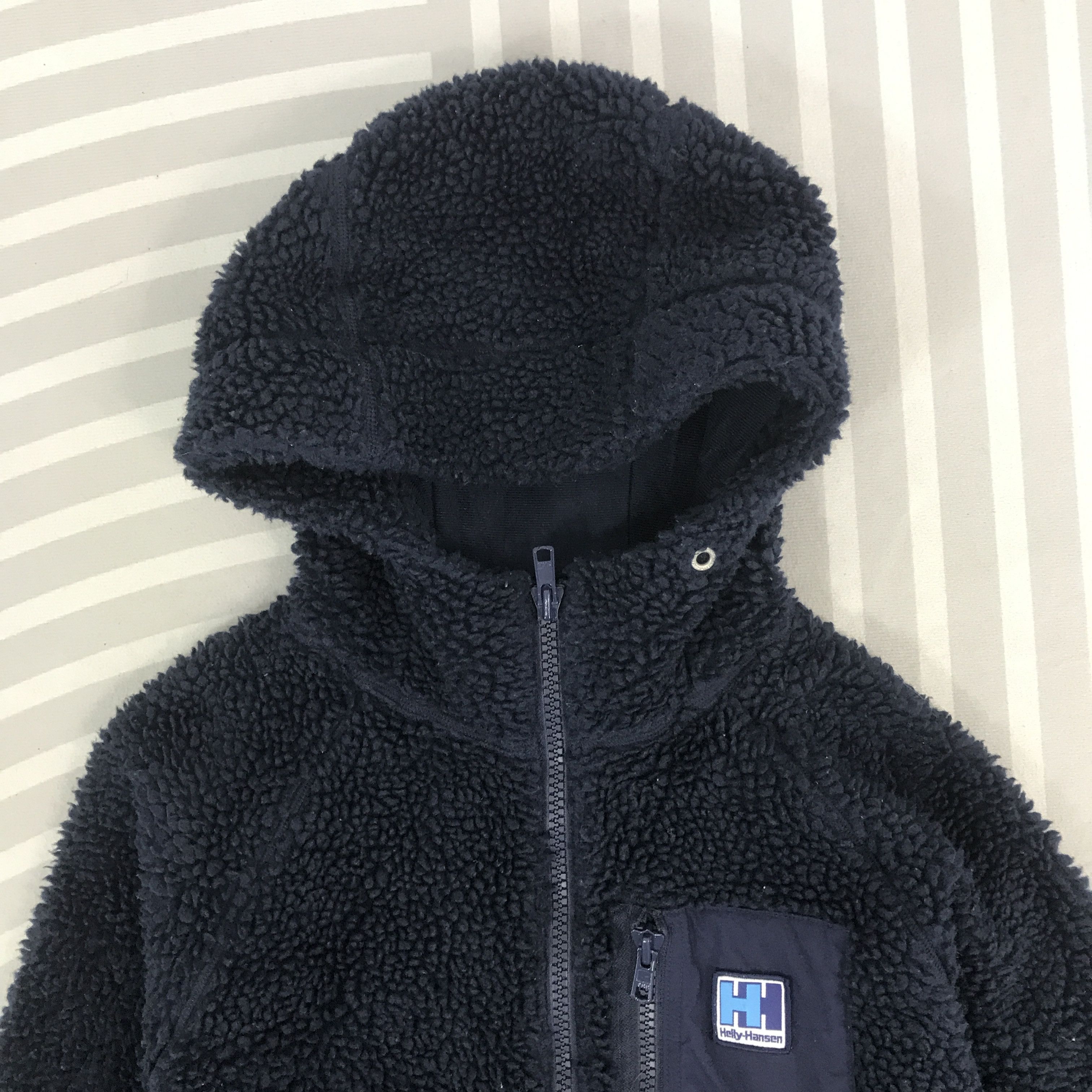 Helly Hansen × Vintage Vintage Helly Hansen sherpa fleecec hoodie Jacket Size US M / EU 48-50 / 2 - 2 Thumbnail