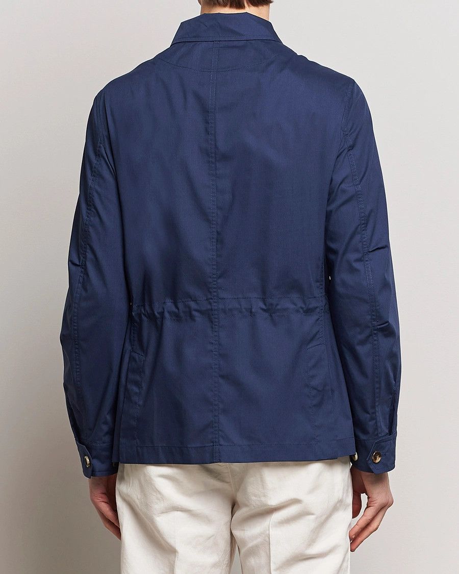 Brunello Cucinelli o1gr1nt0525 Drawstring Waist Lightweight Shirt Jacket Size US M / EU 48-50 / 2 - 4 Thumbnail