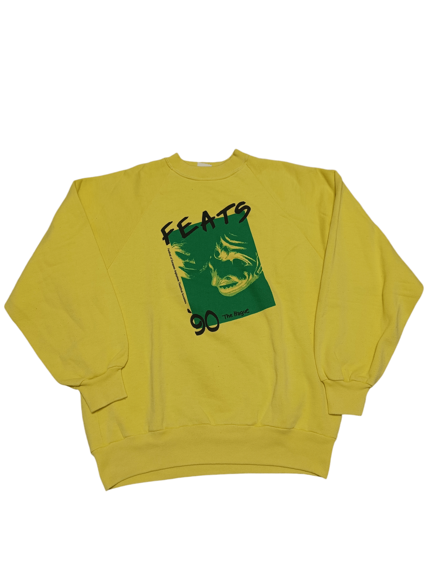 Other 1990 VINTAGE FESTIVAL ANGLOPHONE THEATRICAL SWEATSHIRT Size US XL / EU 56 / 4 - 1 Thumbnail